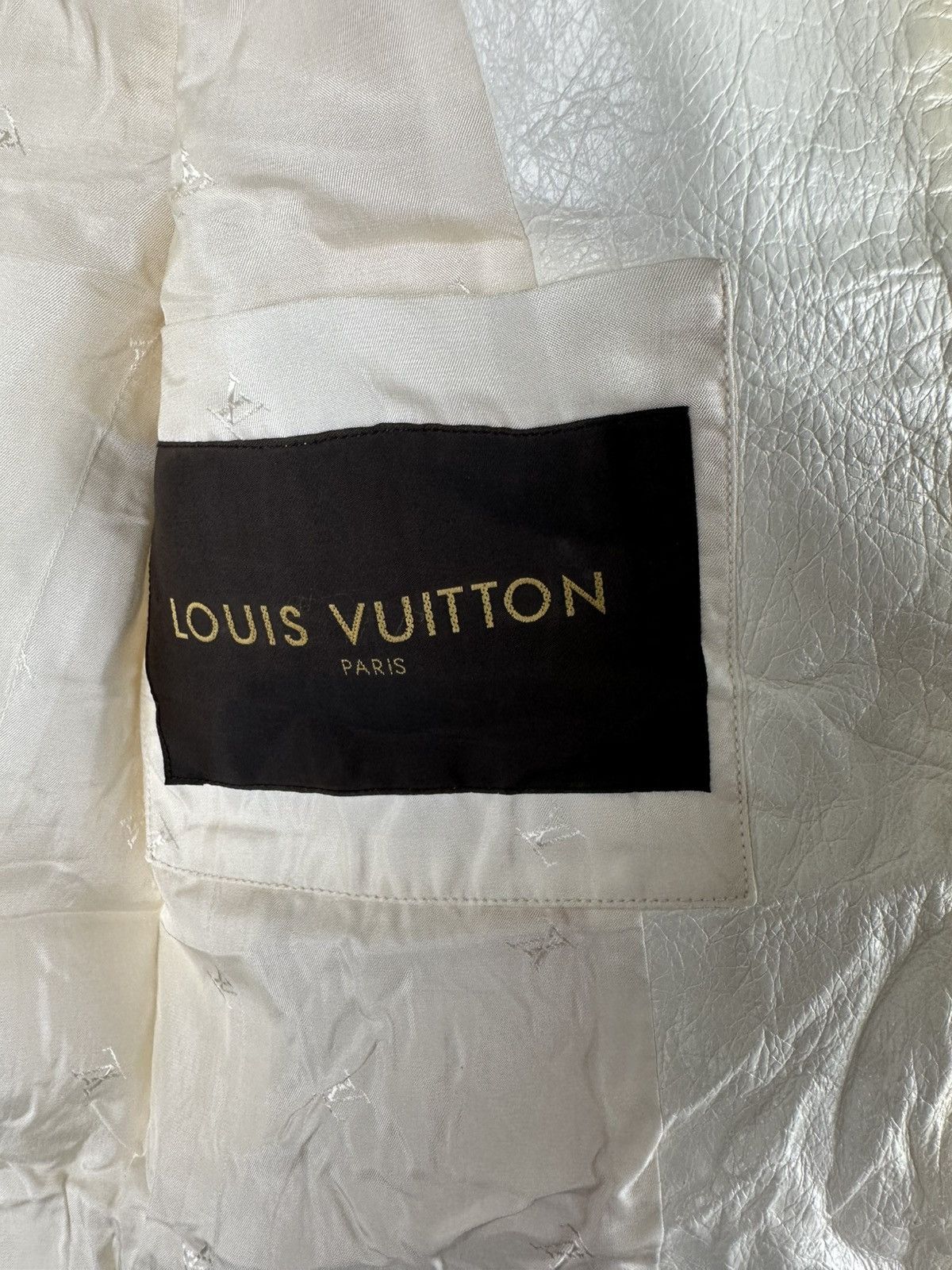 Louis Vuitton Louis Vuitton - Lambskin Leather Biker Jacket - Multi Straps Size XS / US 0-2 / IT 36-38 - 17 Thumbnail