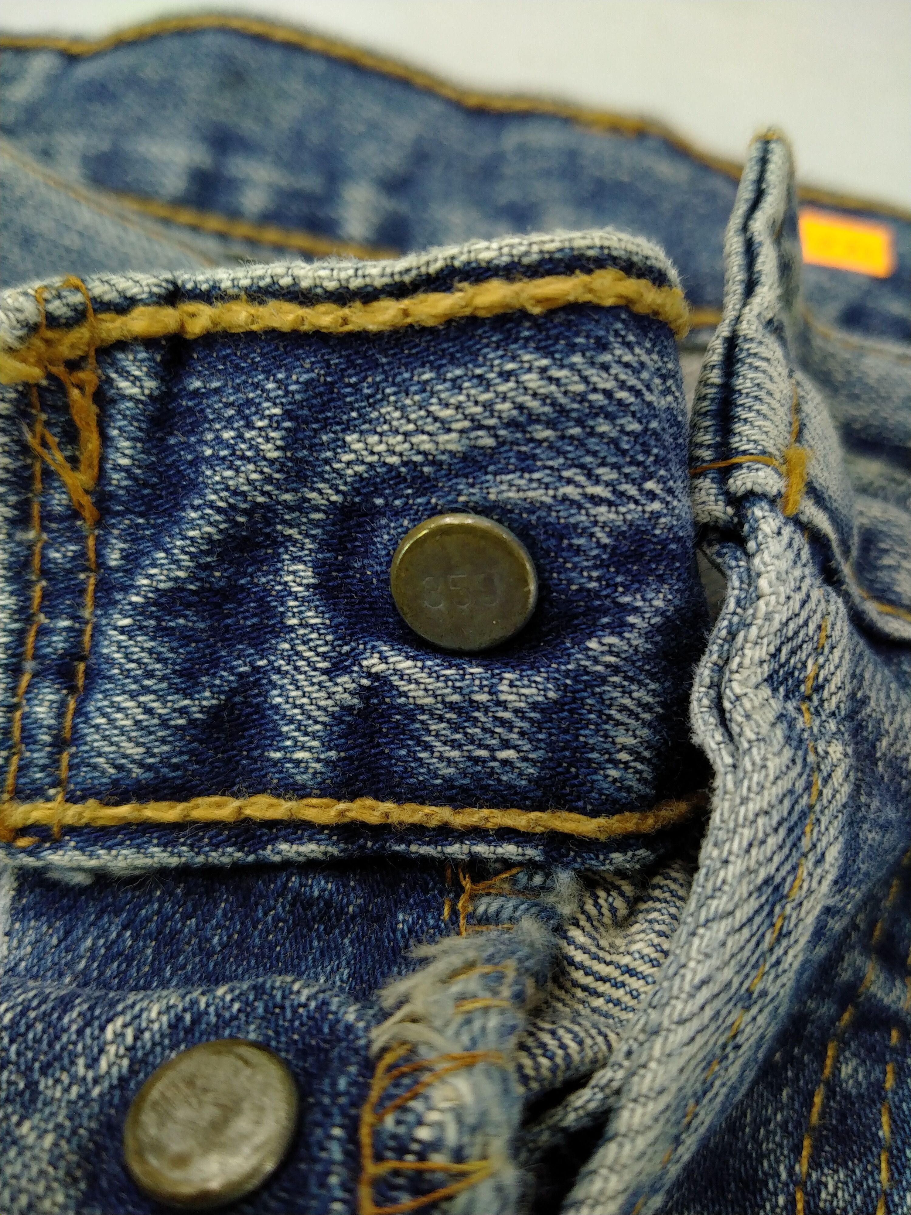 Levi's 90s Vintage Levi's 501 Distressed 31 x 28.5 Denim-JN231 Size US 31 - 9 Thumbnail