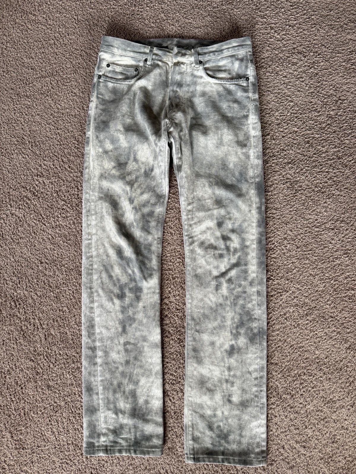 Dior SS06 Dirty Snow Man Dior Denim Size US 27 - 1 Thumbnail