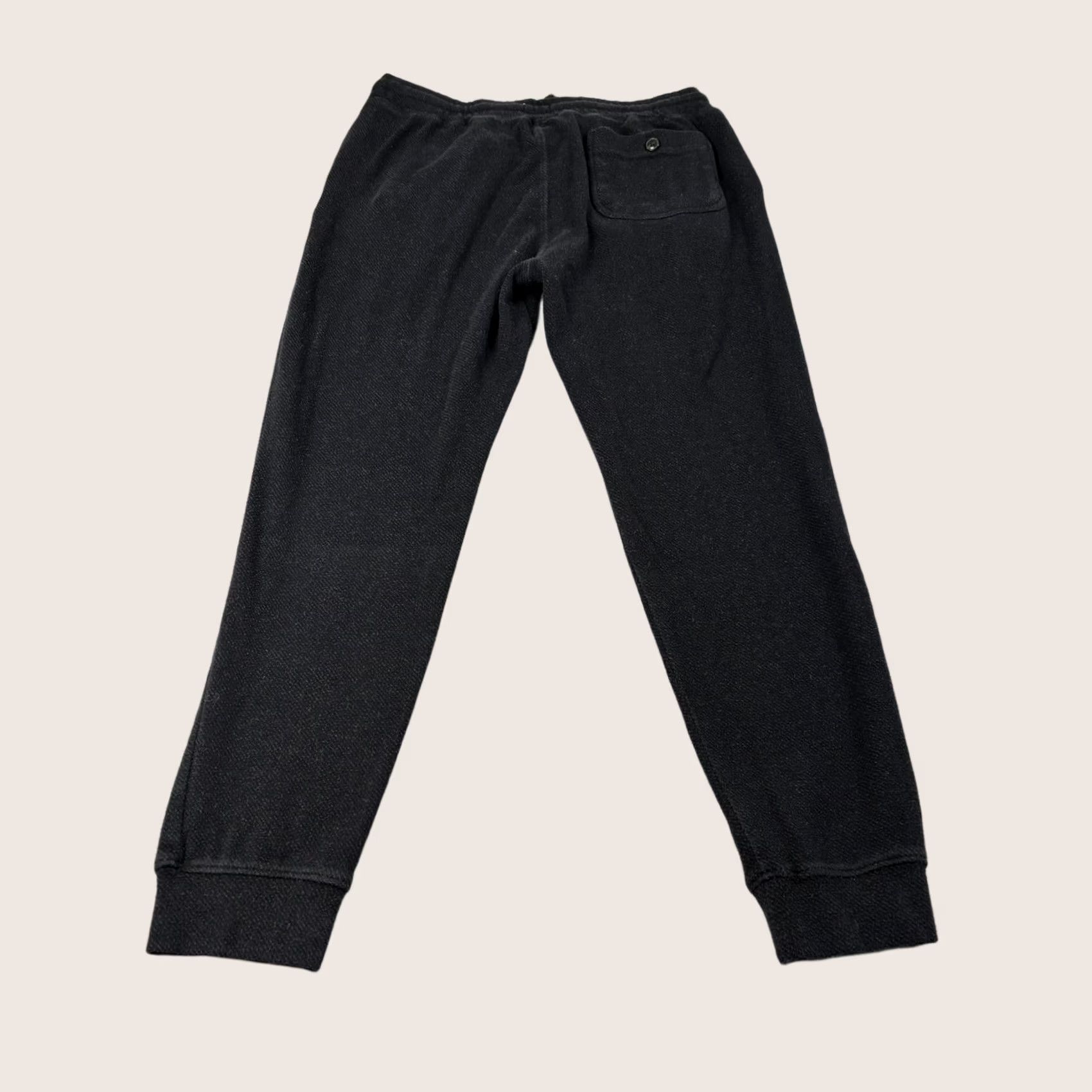 Faherty Faherty Jogger Pants Mens M Black Knit Pockets Loungewear Athleisure Comfy Size US 31 - 1 Thumbnail