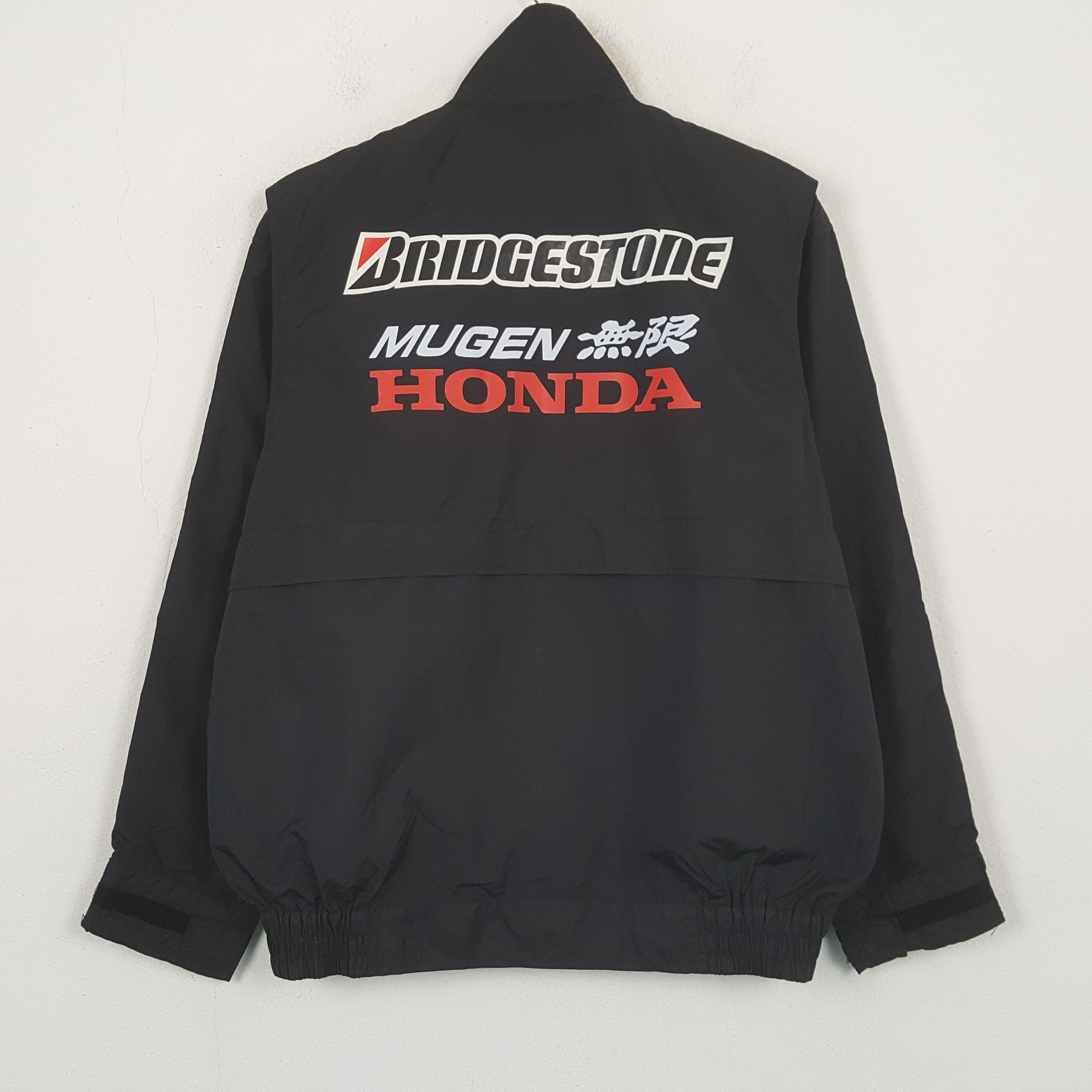 Vintage Bridgestone X Mugen Honda Custom Art Jacket C300N32 Size US XL / EU 56 / 4 - 1 Thumbnail