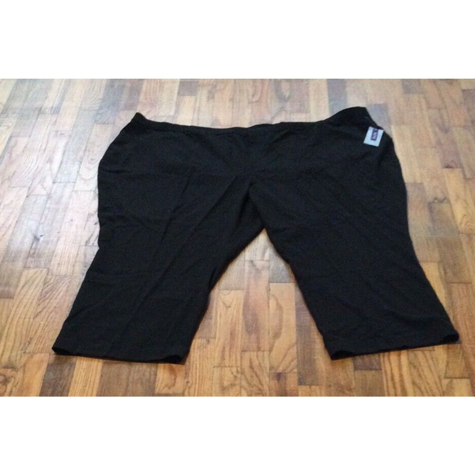 Other Catherine's Black Petite Elastic Waist Pant Size 34WP NWT Size 24" / US 00 / IT 34 - 3 Thumbnail