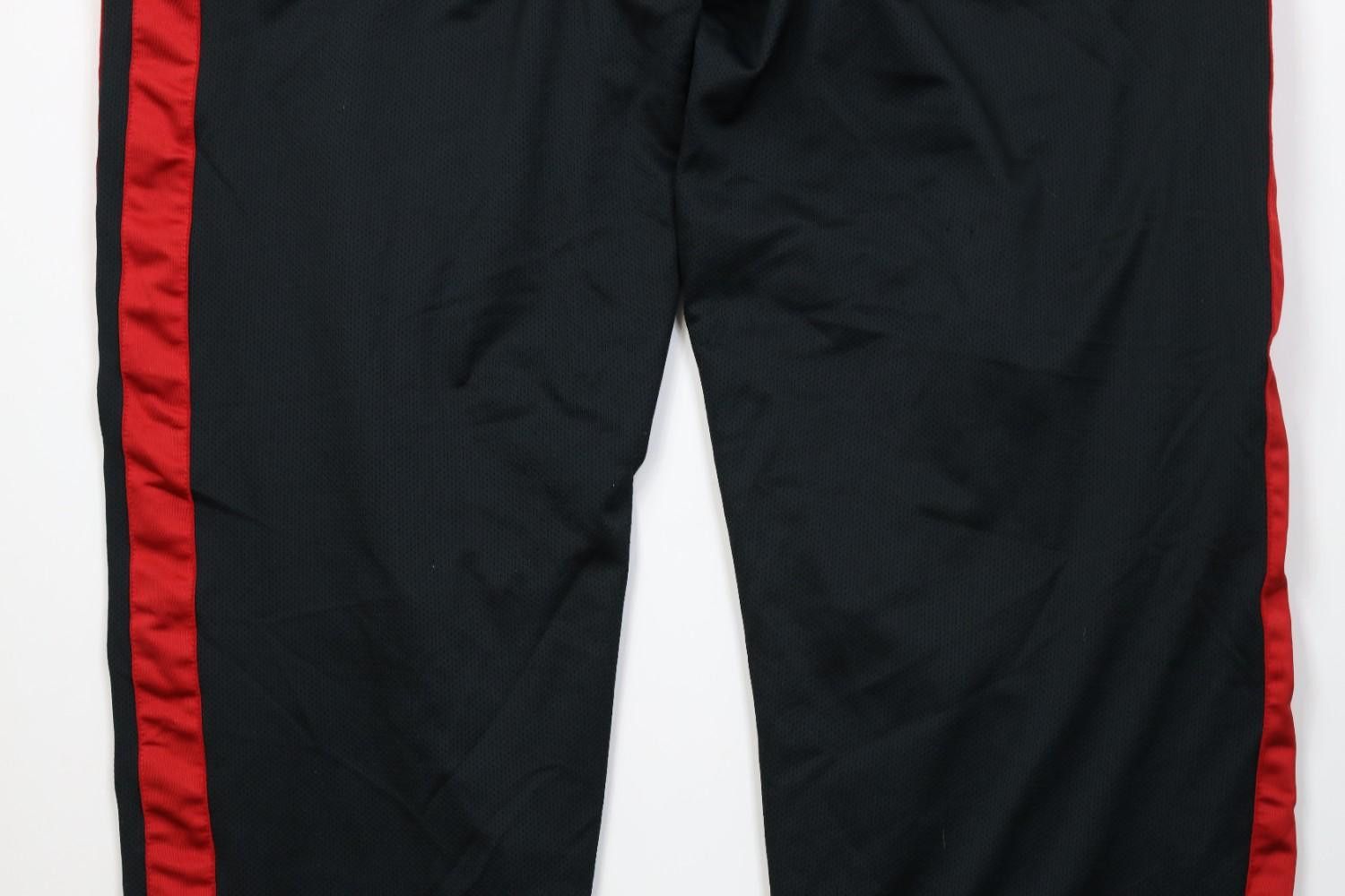 Nike Vintage Y2K Nike Scott Mini Swoosh Mesh Wide Leg Pants Black Size US 36 / EU 52 - 12 Thumbnail
