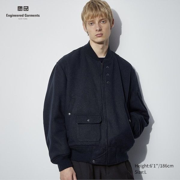 Engineered Garments × Uniqlo Uniqlo x Engineered Garments FW2023 Pufftech Blouson Jacket Size US S / EU 44-46 / 1 - 1 Thumbnail