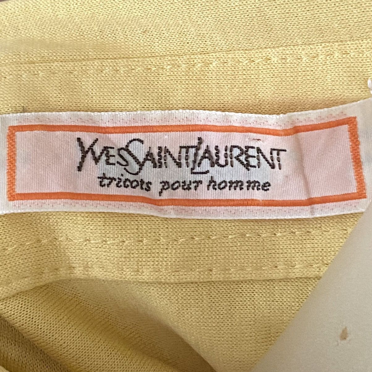 Vintage YSL polo shirt double pocket