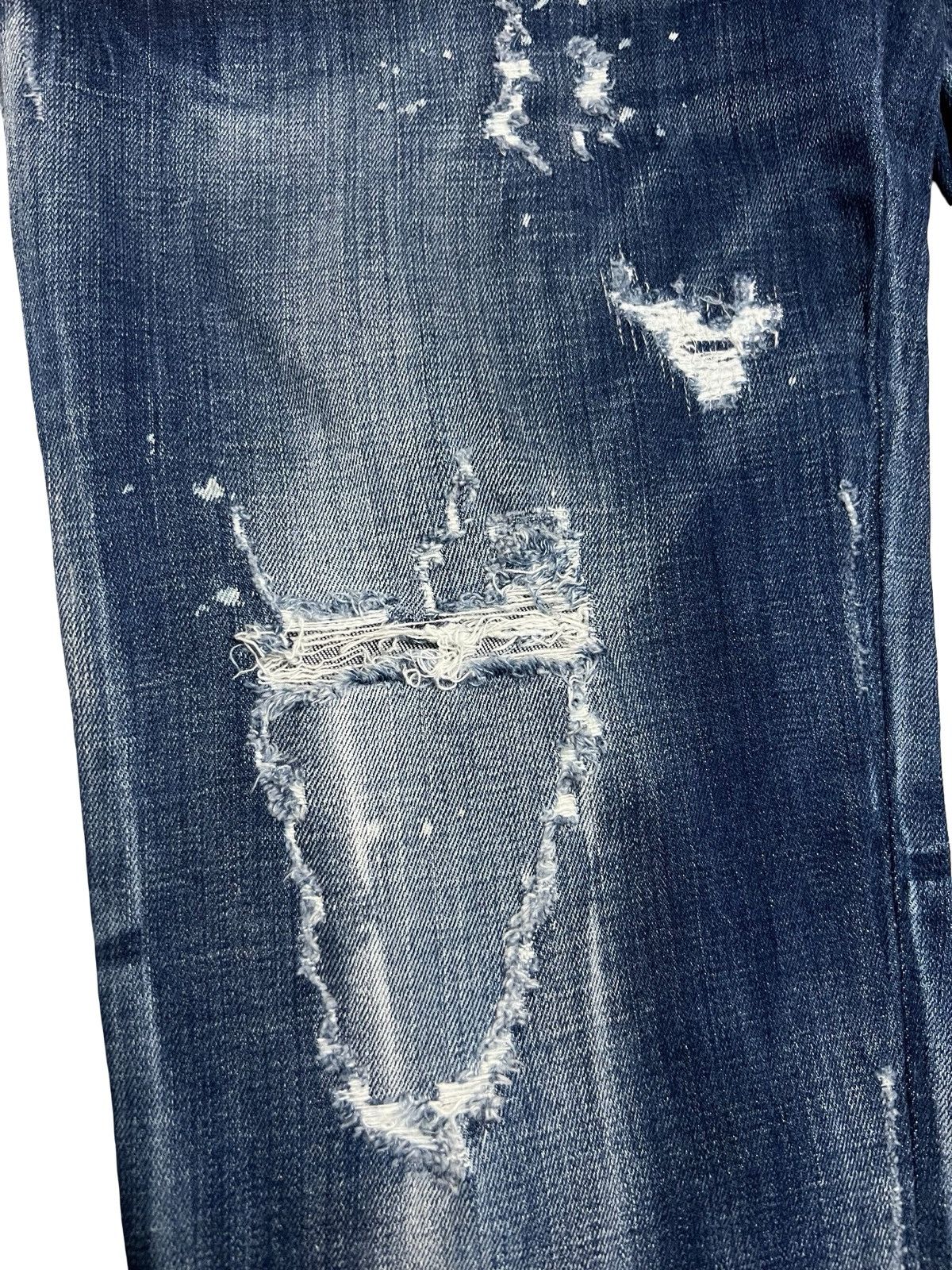 Dsquared2 Dsquared2 stretch-cotton distressed finish cropped jeans Size US 40 / EU 56 - 5 Thumbnail
