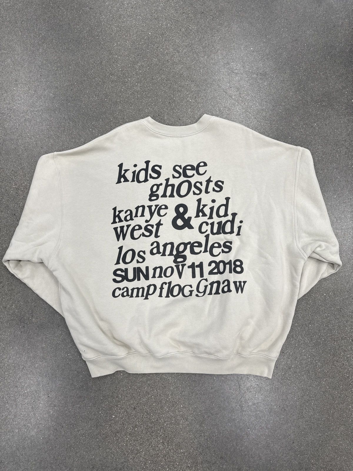 Cactus Plant Flea Market × Kanye West CPFM Kids See Ghosts FREEEE Crewneck Sweatshirt Ghost Size US XXL / EU 58 / 5 - 9 Thumbnail