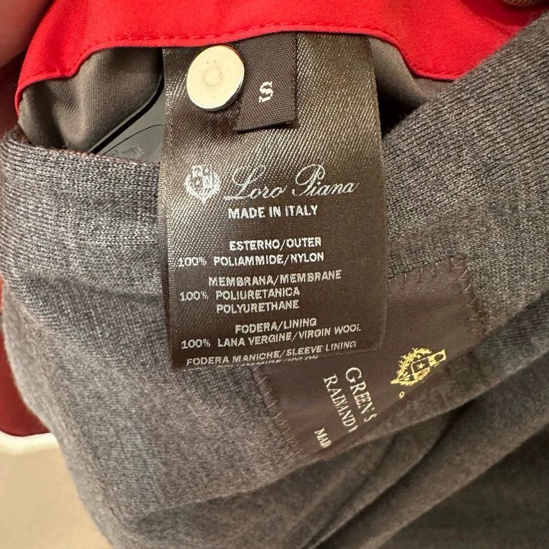 Loro Piana LORO PIANA Men's windproof collar jacket Size US S / EU 44-46 / 1 - 7 Thumbnail