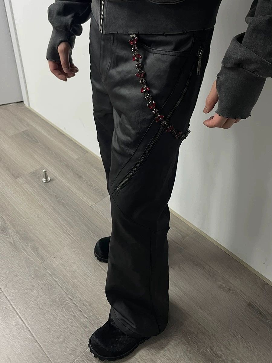 Japanese Brand × Jewelry Y2K Vibe Gem-Studded Pants Chain Size ONE SIZE - 6 Thumbnail