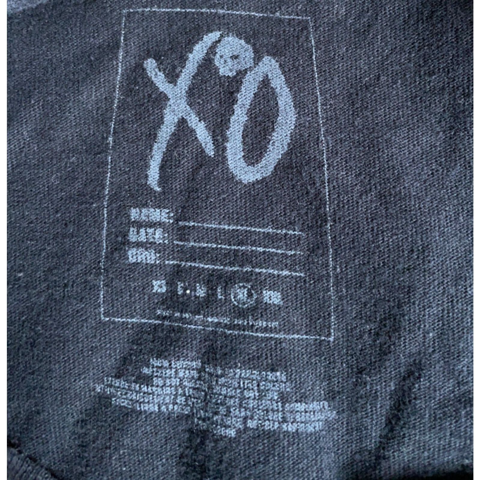 Vintage VINTAGE Weeknd After Hours Tour T-Shirt XO Black Short Sleeve Crew Neck Adult Large Men Graphic Print 2020-2029 Size US L / EU 52-54 / 3 - 3 Thumbnail