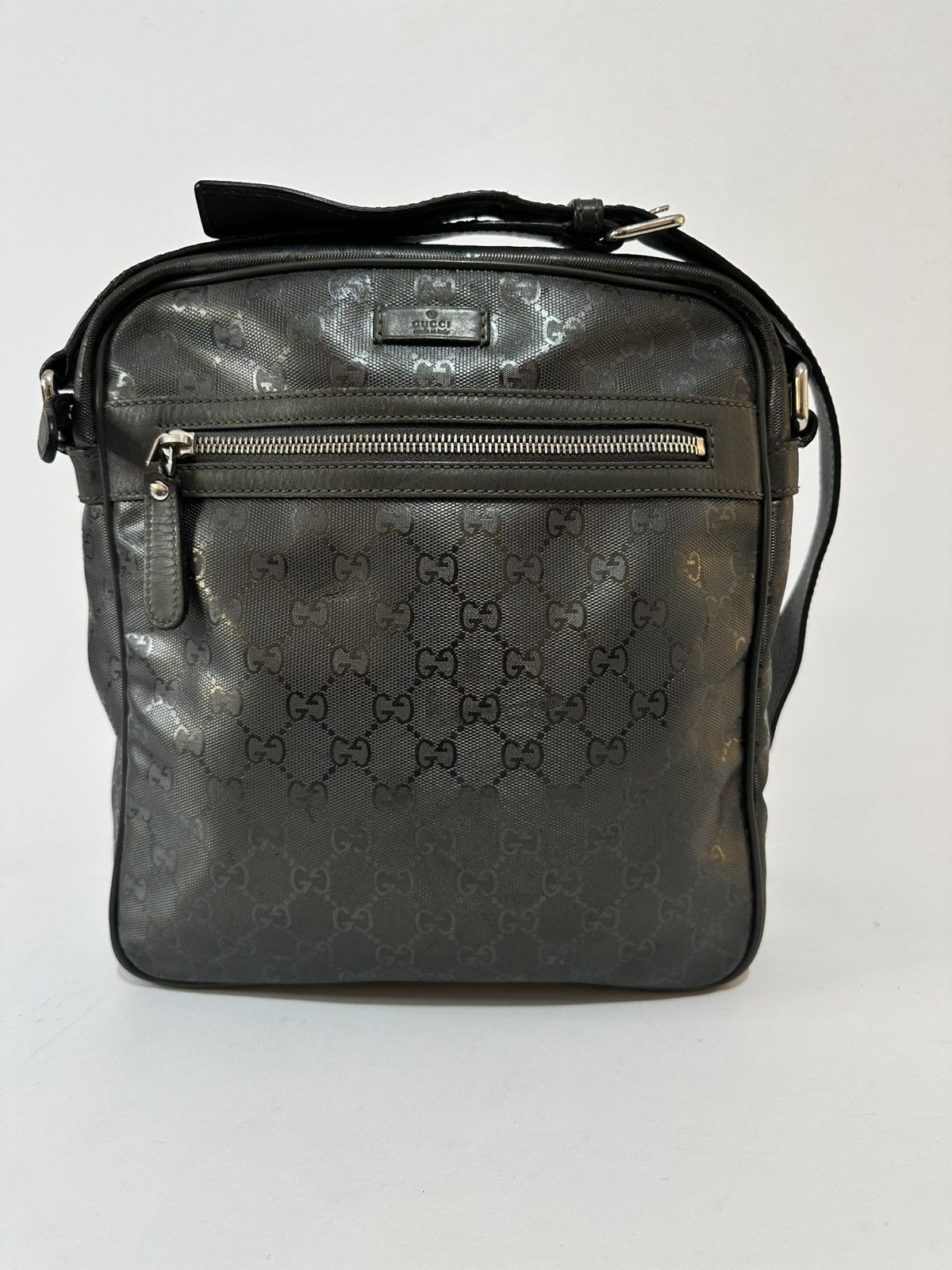 ショルダーバッグ GUCCIBlack GG Imprime Coated Canvas Me Gucci Gucci Black GG Imprime Coated Canvas Messenger Bag | Grailed