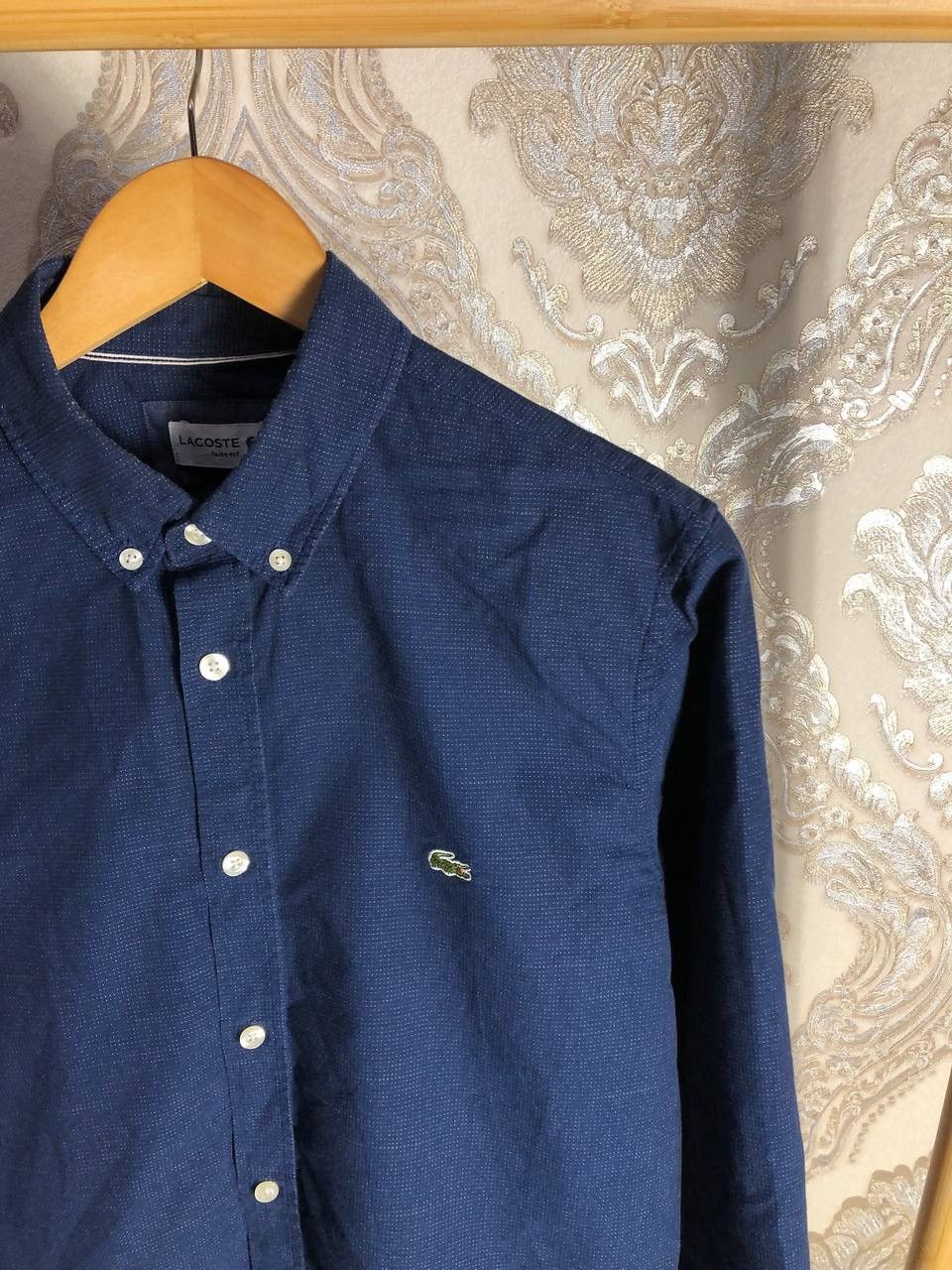 Lacoste × Vintage VERY RARE LACOSTE CLASSIC DESIGNER LONG SLLEVE SHIRT LUXURY Size US M / EU 48-50 / 2 - 2 Thumbnail