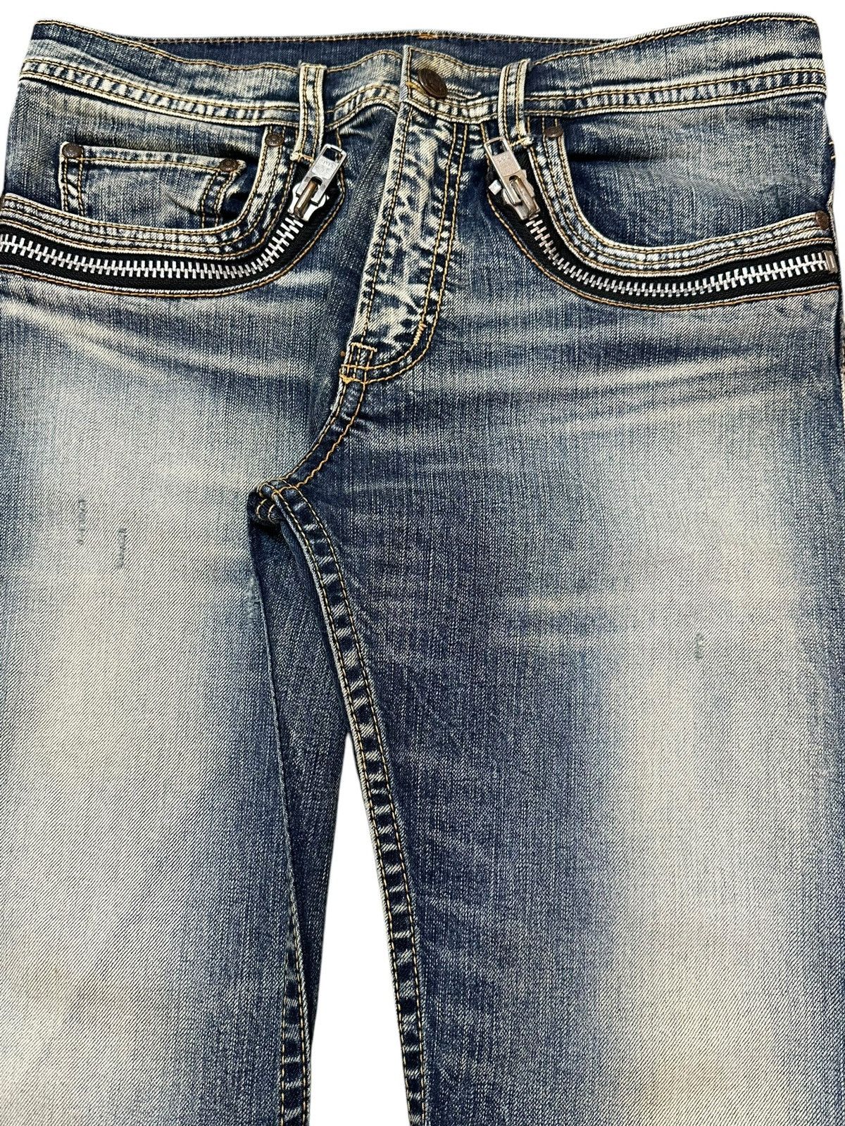 Japanese Brand Vintage Japanese RNA Faded Wash Style Jeans Size US 30 / EU 46 - 4 Thumbnail