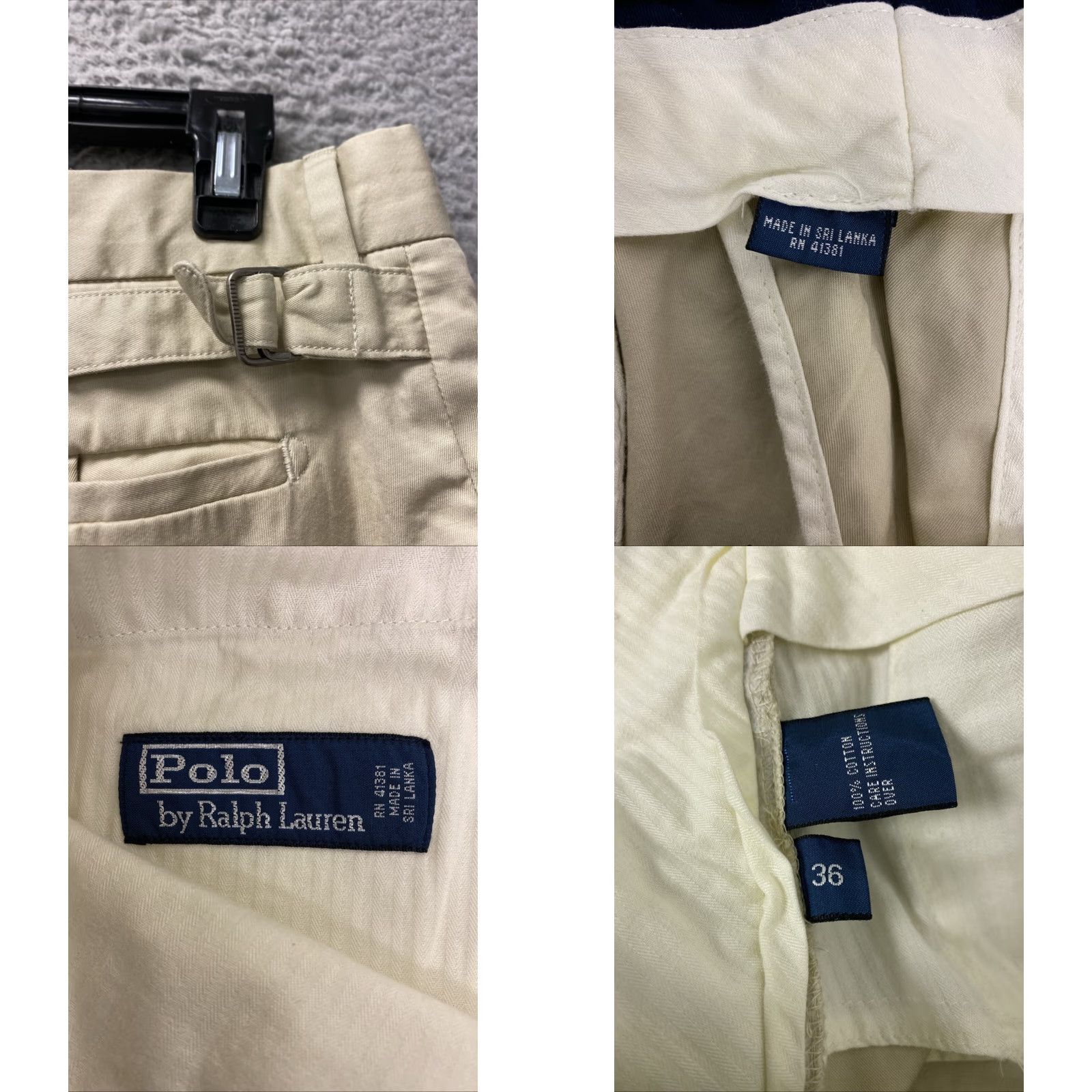 Polo Ralph Lauren Polo Ralph Lauren Sportsman Shorts 36 Tan Chino Outdoor Hiking Camping Mens Size US M / EU 48-50 / 2 - 8 Thumbnail