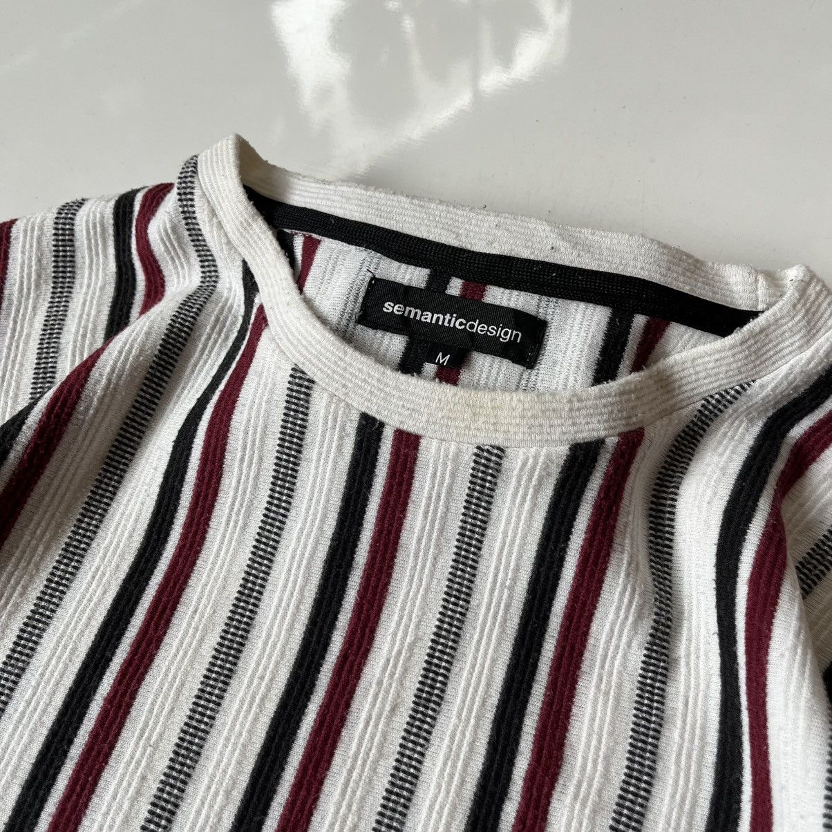 Japanese Brand Semantic Design Strips Tee Size US M / EU 48-50 / 2 - 3 Thumbnail