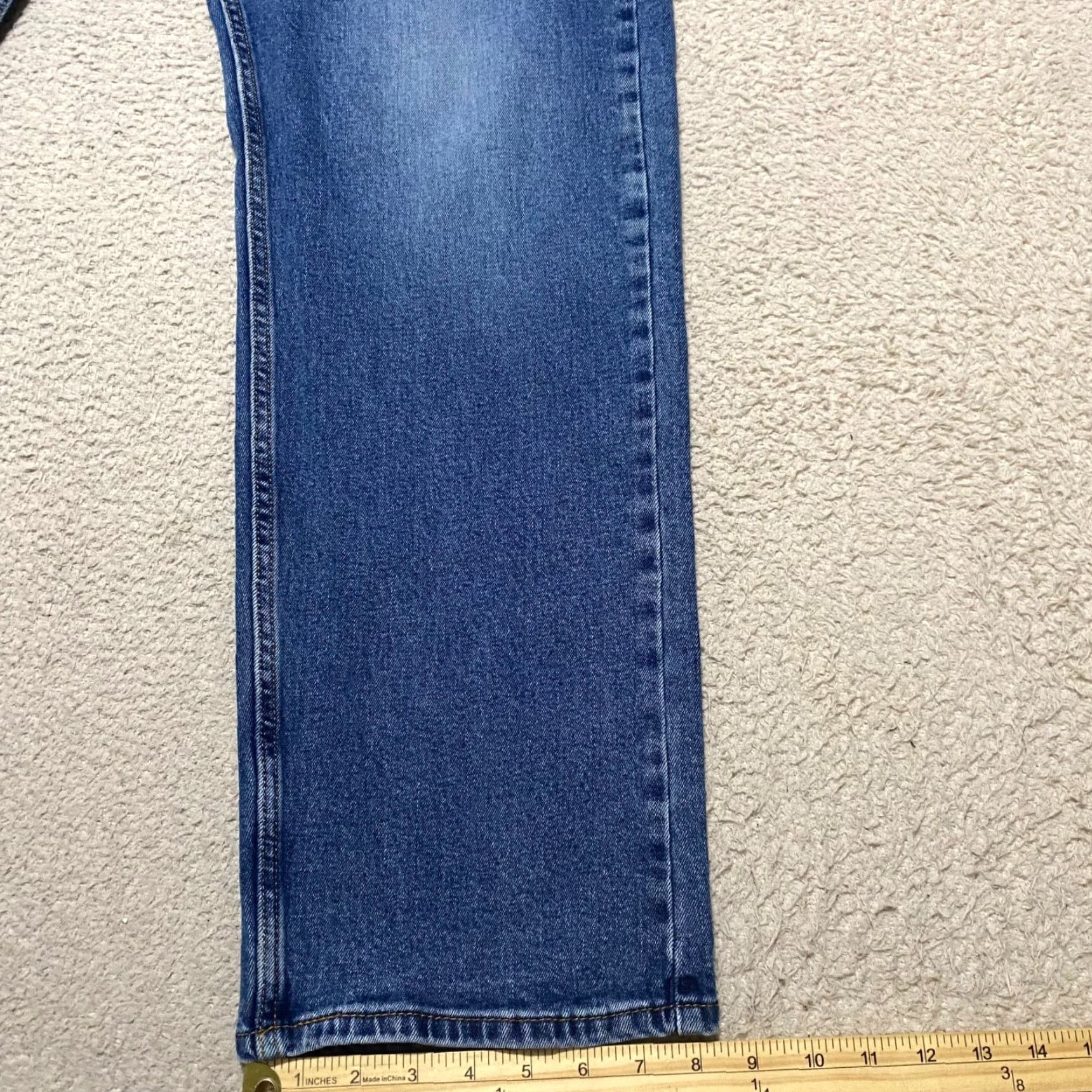 Levi's VINTAGE Levi's 505 Jeans Mens Jeans Straight Mens 40x30 Blue Denim Medium Wash Regular Fit 5-Pocket Design Men Size US 38 / EU 54 - 5 Thumbnail