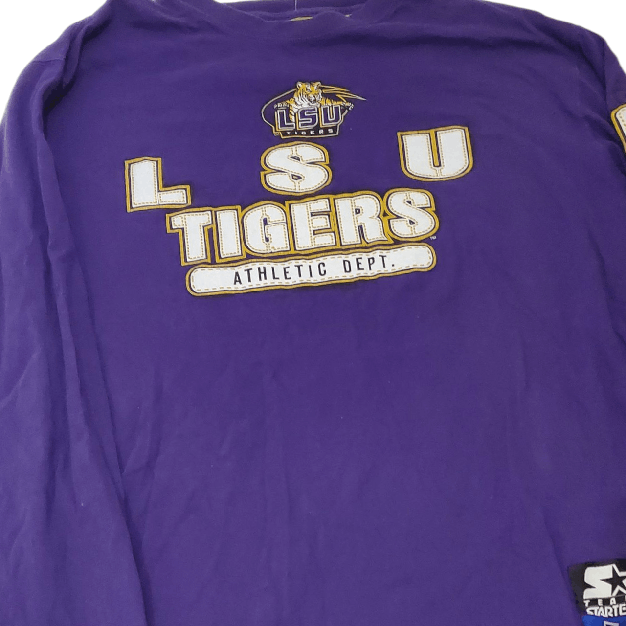 NCAA 90s LSU Tigers Longsleeve T-Shirt Size US L / EU 52-54 / 3 - 2 Thumbnail