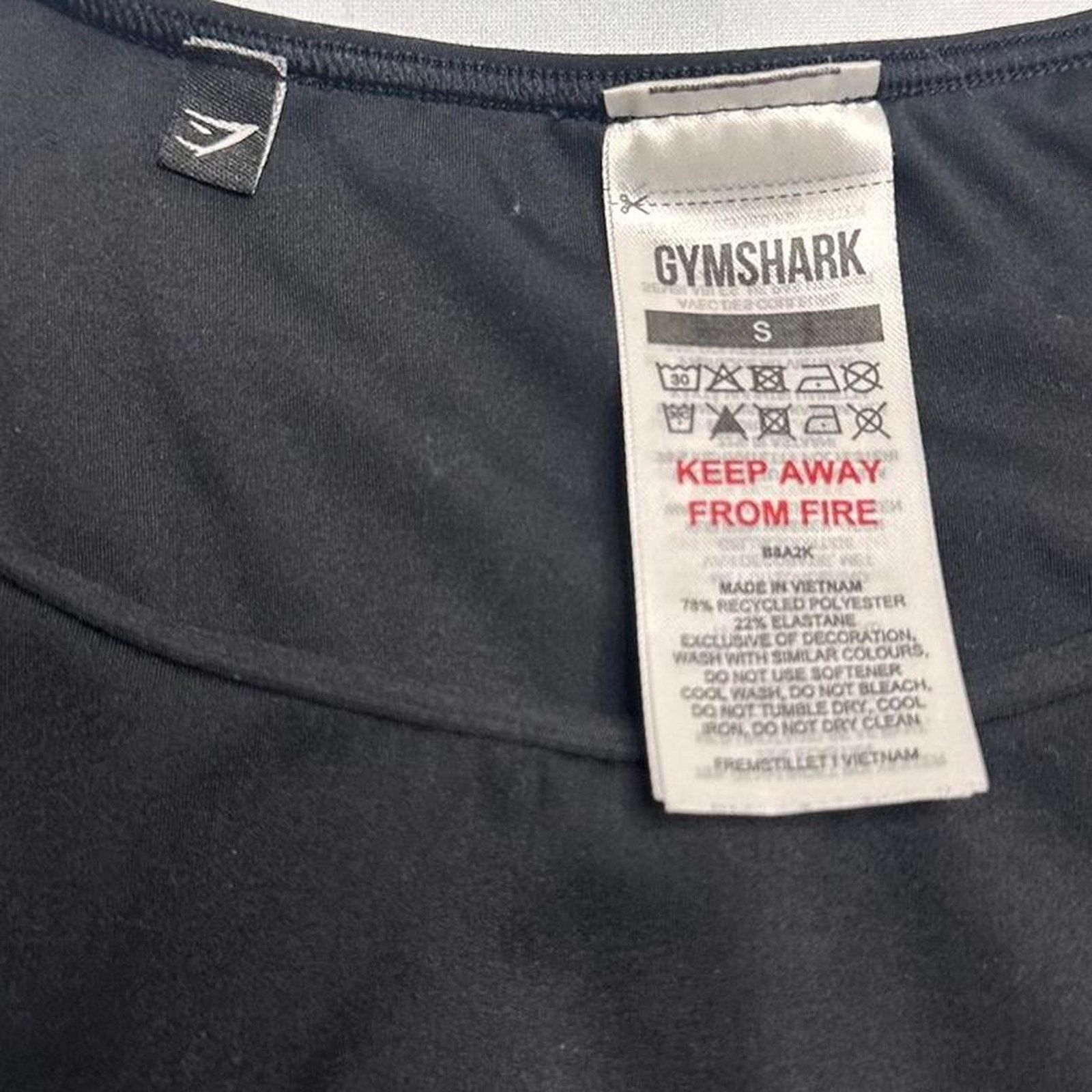 Gymshark Gymshark Women’s Size Small Cropped Top Size S / US 4 / IT 40 - 2 Thumbnail