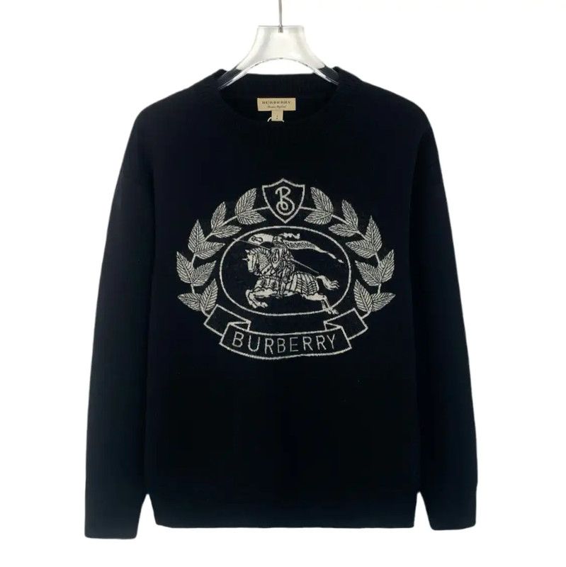 Burberry Burberry Black Wool Women's Knit Sweater Size S / US 4 / IT 40 - 1 Thumbnail