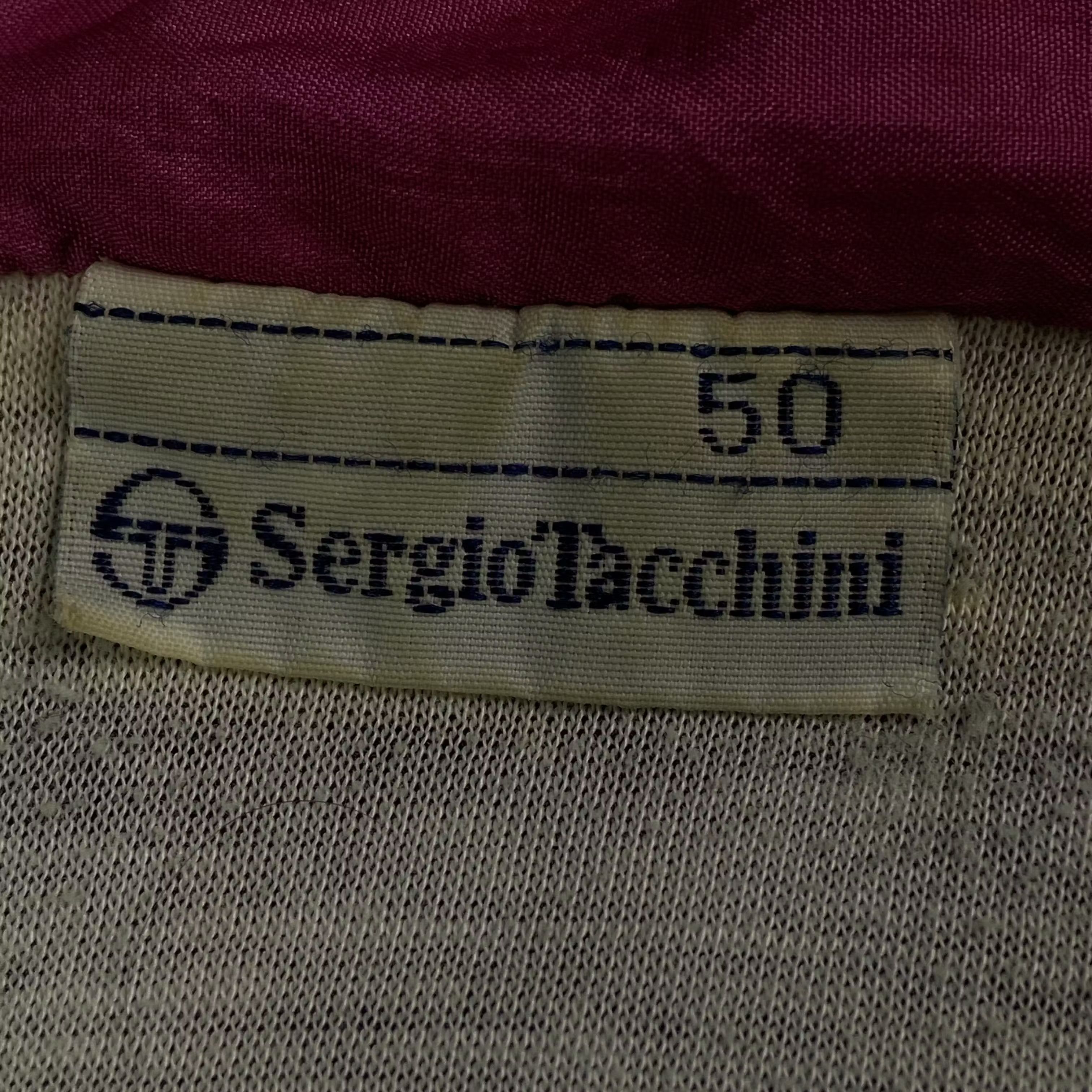 Sergio Tacchini × Vintage Mens Bomber Jacket Sergio Tacchini Vintage Size 50 Size US M / EU 48-50 / 2 - 5 Thumbnail