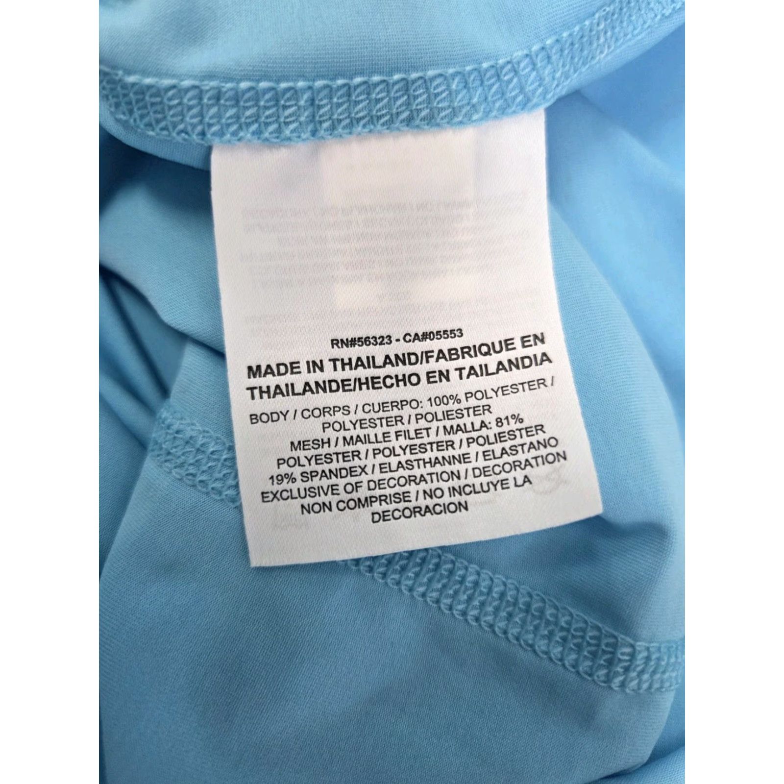 Nike Nike Womens Tank Top Dri-Fit Blue M Sleeveless T Strap Logo Print Activewear Pullover Moisture Wicking Lightweight Breathable Size M / US 6-8 / IT 42-44 - 6 Thumbnail