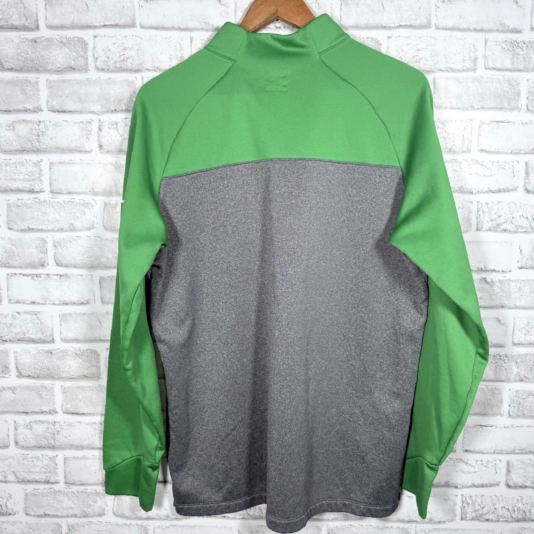 Nike Nike Golf Green Half Zip Pullover Mens Size L Size US L / EU 52-54 / 3 - 5 Thumbnail