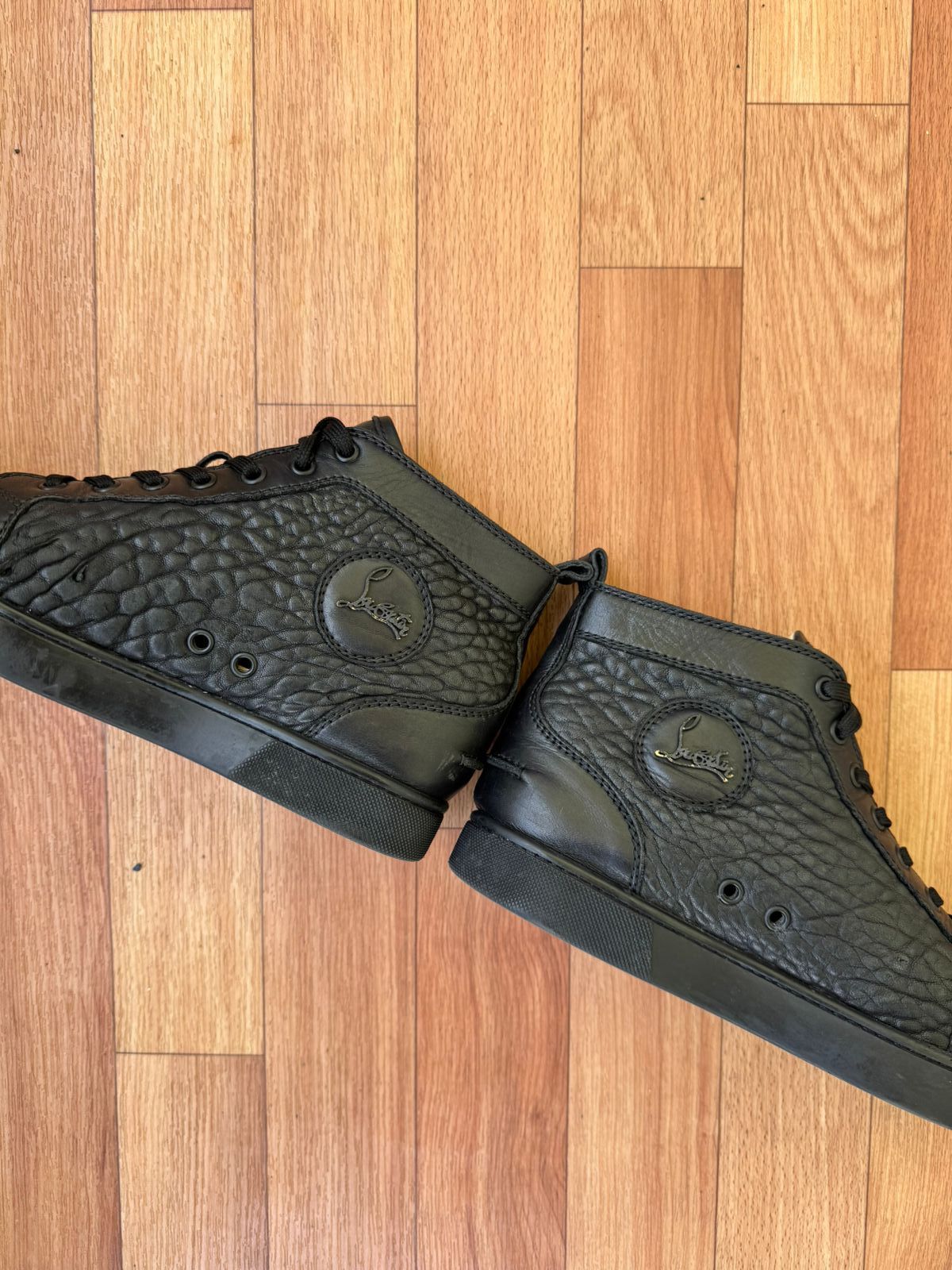 Christian Louboutin Christian louboutin black Matte spikes Sneakers Size US 7 / EU 40 - 12 Thumbnail