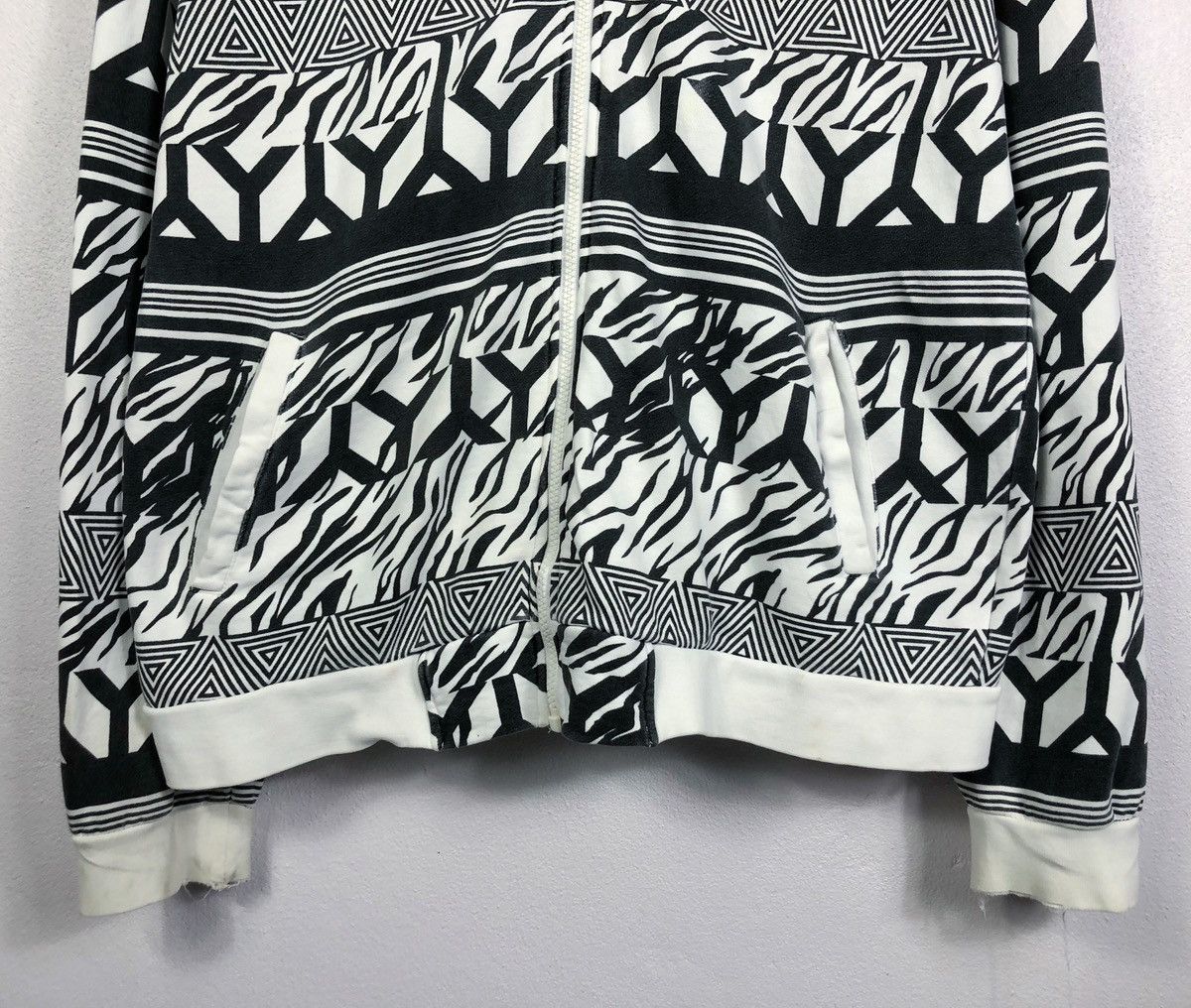 O'Neill × Vintage Rare Vintage Oneill Surf All Over Print Hoodie Size US L / EU 52-54 / 3 - 4 Thumbnail