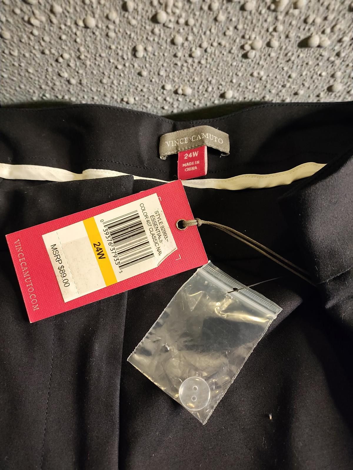 Vince Camuto Vince Camuto Women's Black Dress Pants Size 24W Size 42" / US 20 - 7 Thumbnail