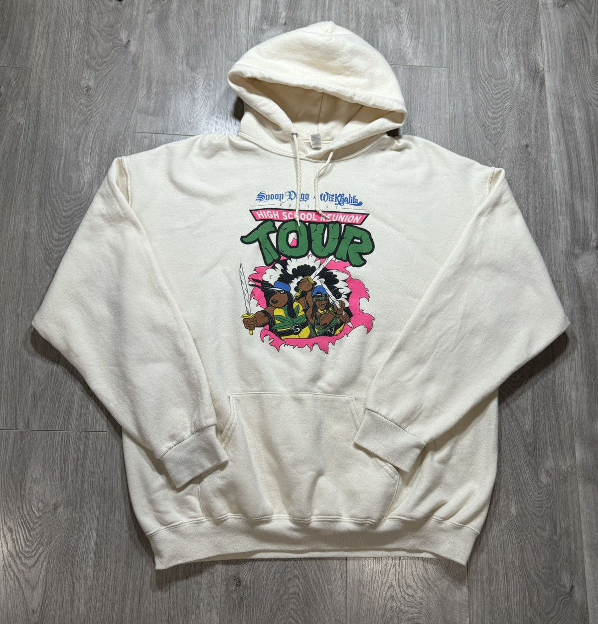 Rap Tees Snoop Dogg Wiz Khalifa High School Reunion TMNT Tour Hoodie Size US XXL / EU 58 / 5 - 1 Thumbnail