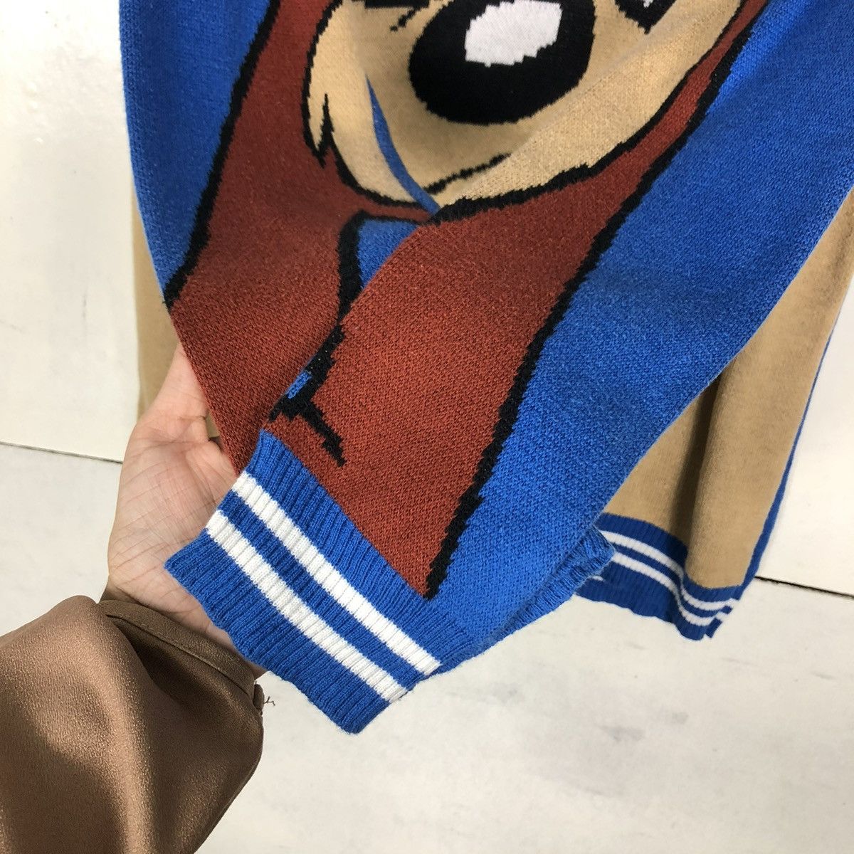 Cartoon Network VINTAGE KNIT SWEATSHIRT WARNER BROS BIG LOGO RARE DESIGN Size US M / EU 48-50 / 2 - 8 Thumbnail
