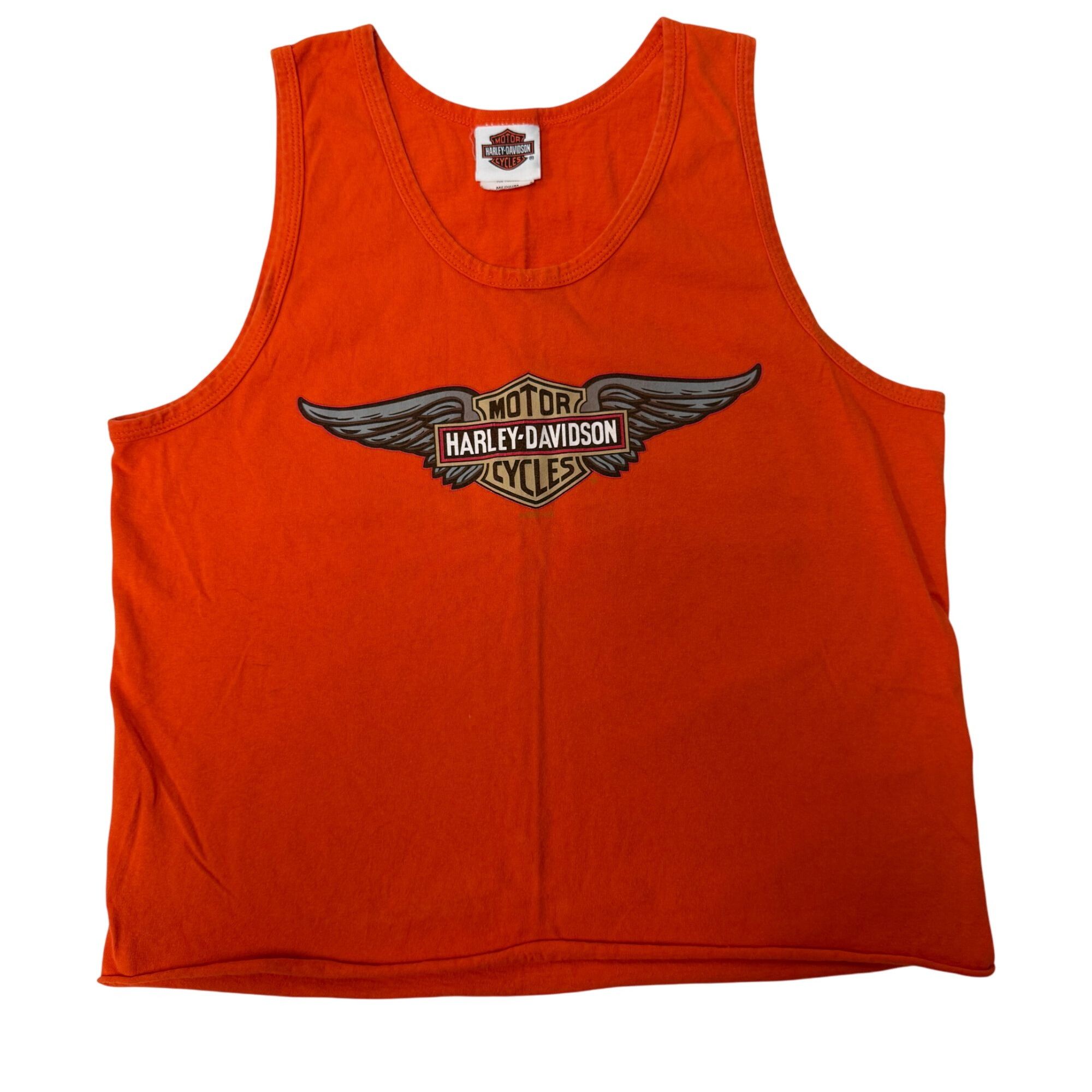 Harley Davidson ACES & EIGHTS Mason Ohio Tank ToP OLD WEST SALOON GAMBLER T Size US M / EU 48-50 / 2 - 3 Thumbnail