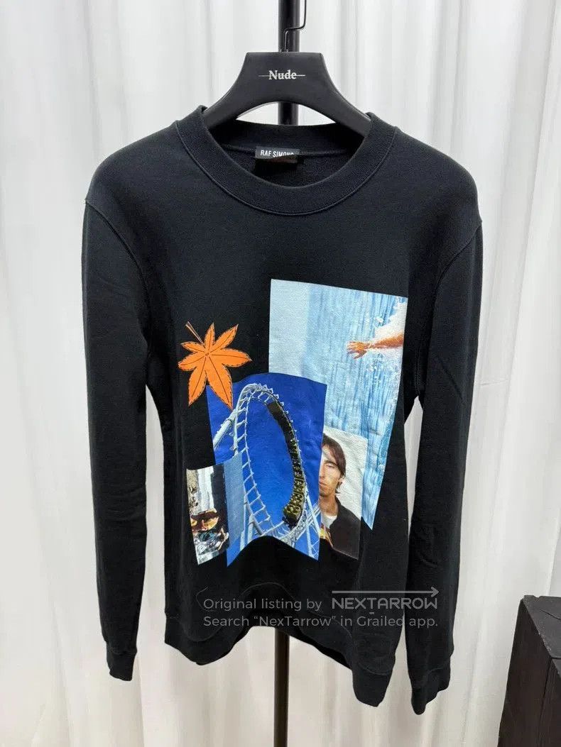 Raf Simons Raf Simons Graphic Sweatshirt in Black. Size US S / EU 44-46 / 1 - 1 Thumbnail