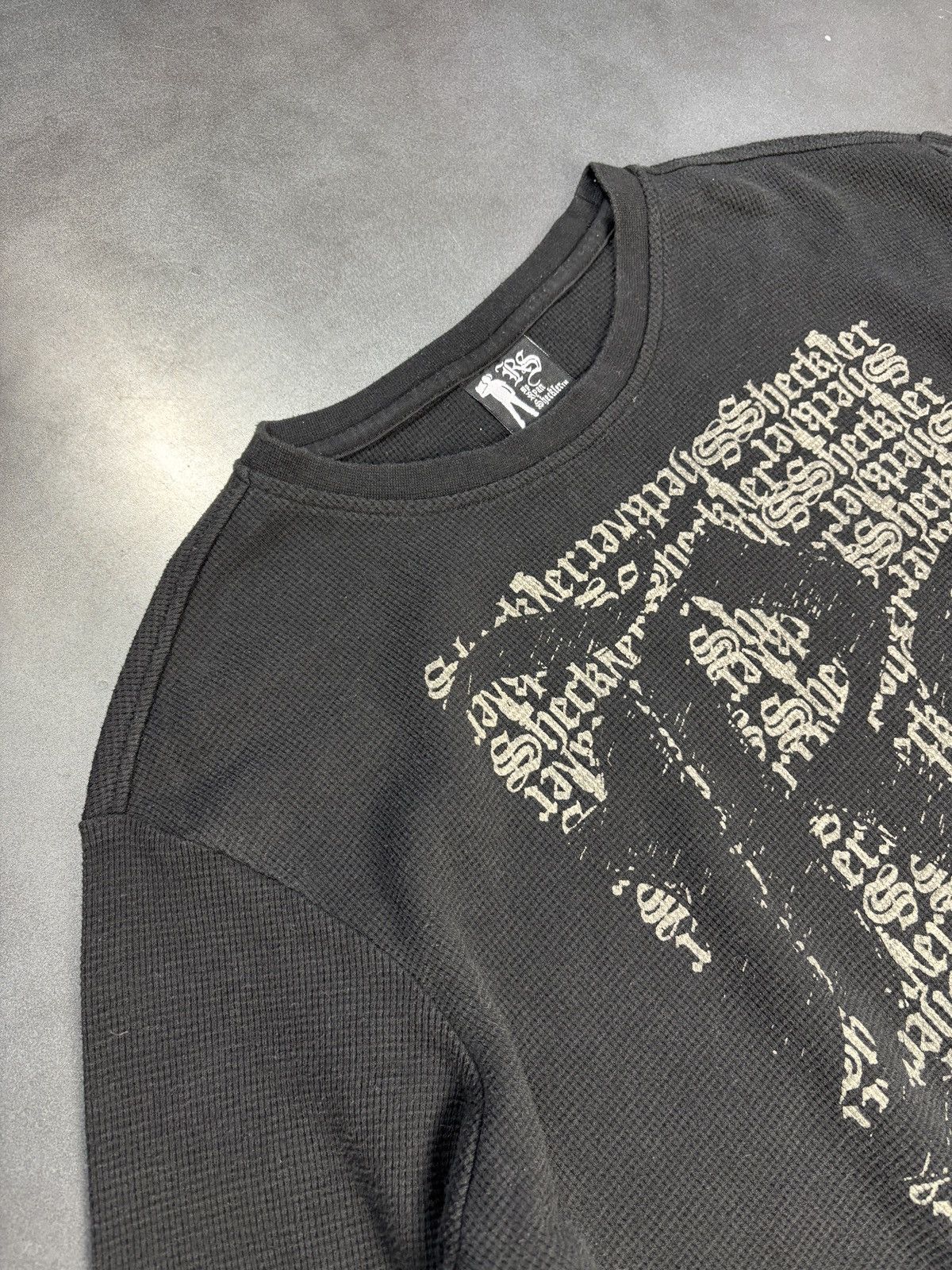 JCPenney Y2K RS by Ryan Sheckler Waffle Thermal ALP 2000s Thumb Hole Size US M / EU 48-50 / 2 - 8 Thumbnail
