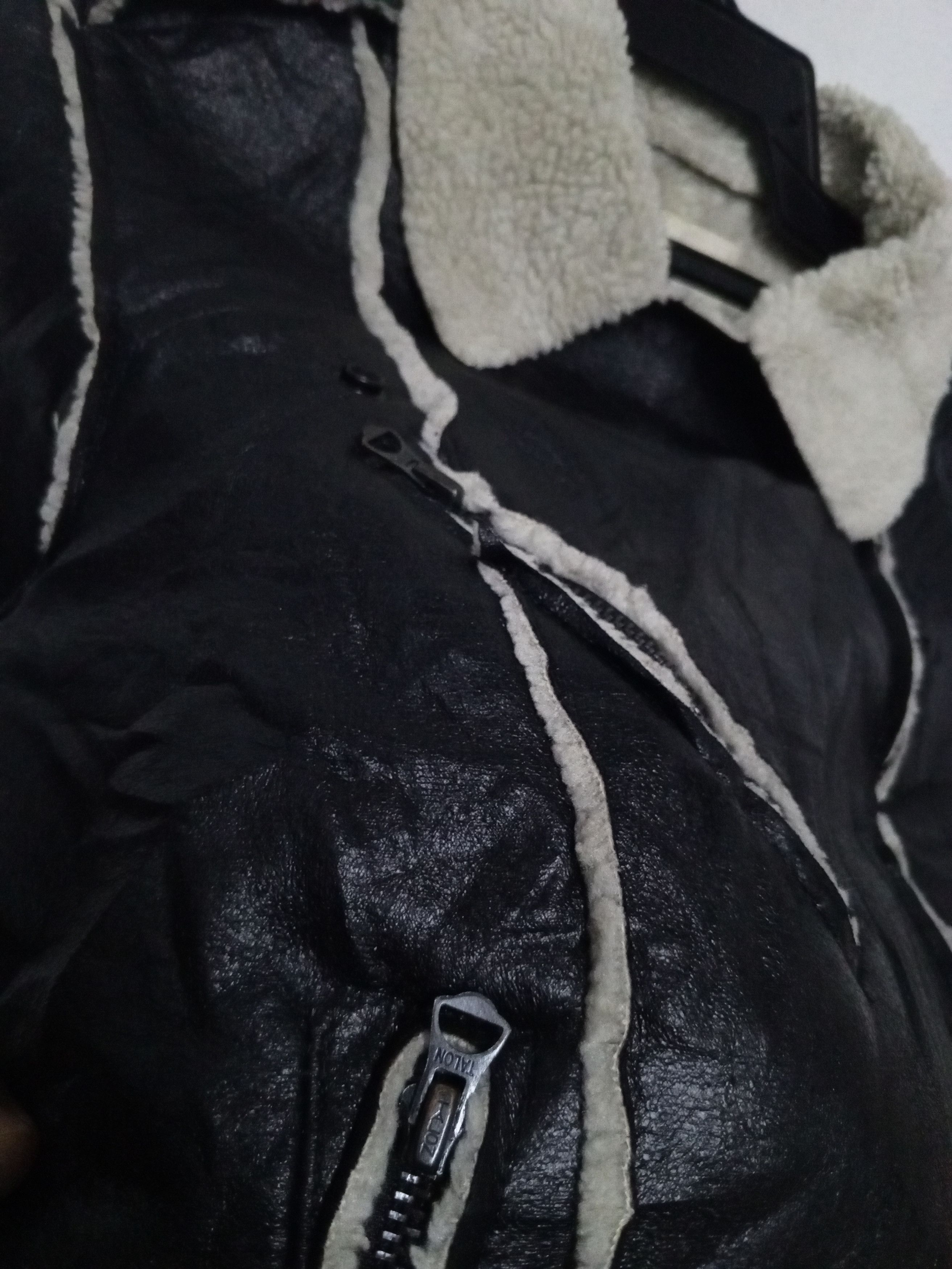 Ralph Lauren RL Denim&Supply Black Faux Leather Women's Motorcycle Jacket Size XS / US 0-2 / IT 36-38 - 9 Thumbnail