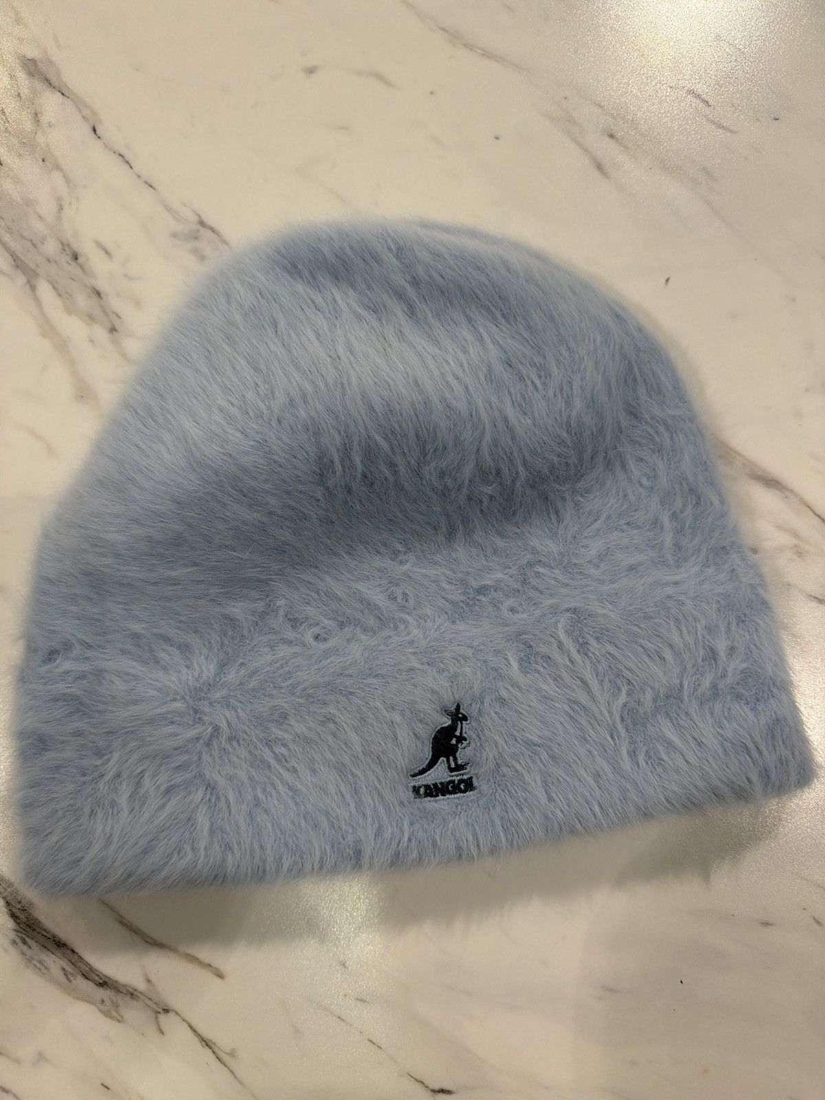 Kangol × Supreme Supreme Kangol Fugora Script Light Blue Beanie Size ONE SIZE - 2 Thumbnail