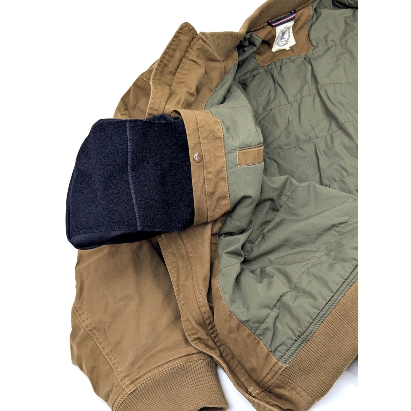 Vintage NRA Bomber Jacket Category: Jacket 3XL Men Brown Canvas Insulated Concealed Carry Vintage Tag 90s 2000s Oversight: 3XXX Size US XXL / EU 58 / 5 - 5 Thumbnail
