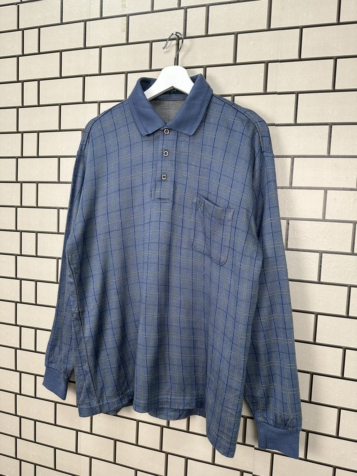 Lyle & Scott Vintage Lyle & Scott LongSleeve Tshirt Size L Size US L / EU 52-54 / 3 - 3 Thumbnail