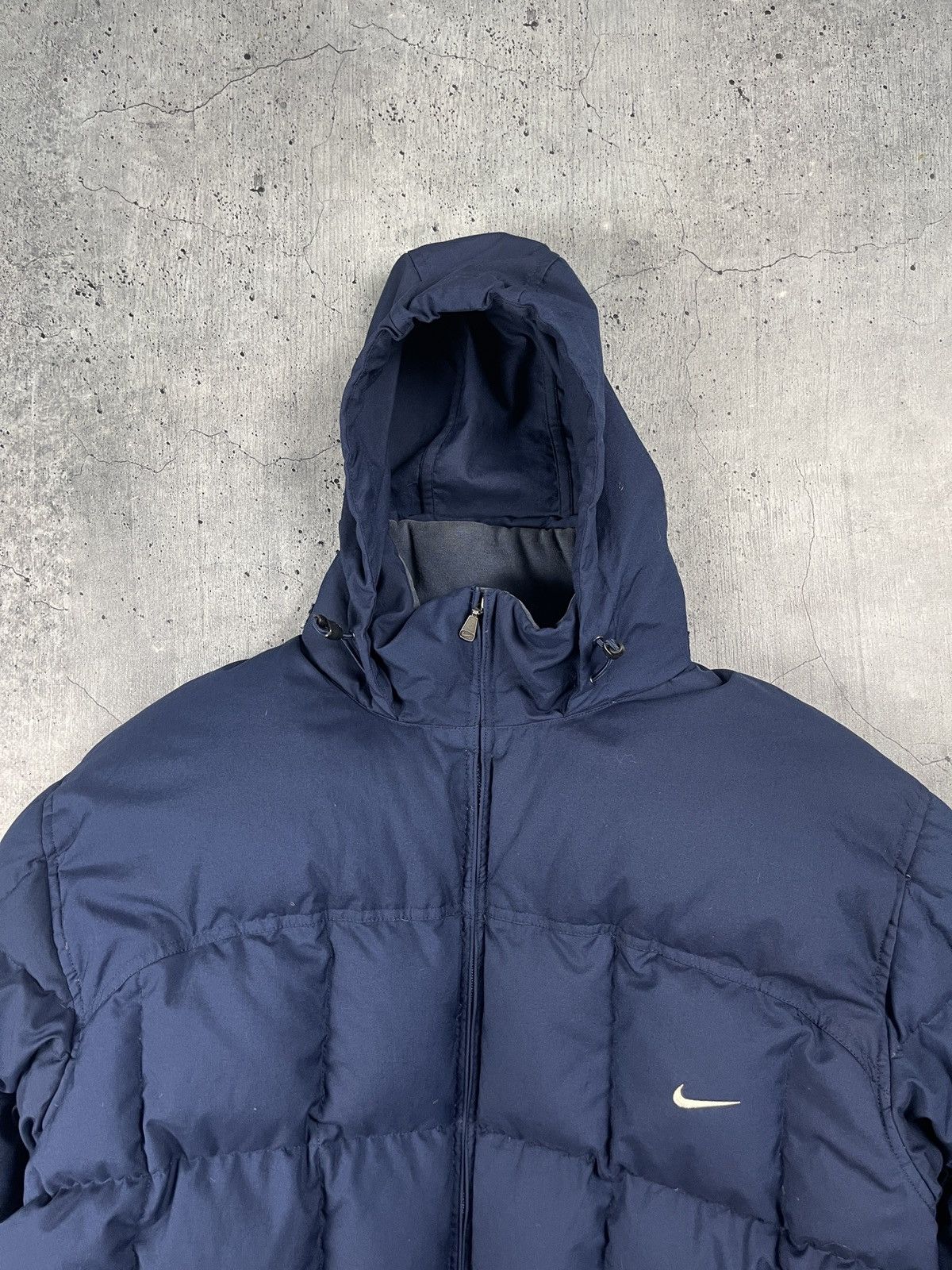 Nike × Vintage Very Rare 90s Nike Vintage Nylon Puffer Jakcet Size US XL / EU 56 / 4 - 4 Thumbnail