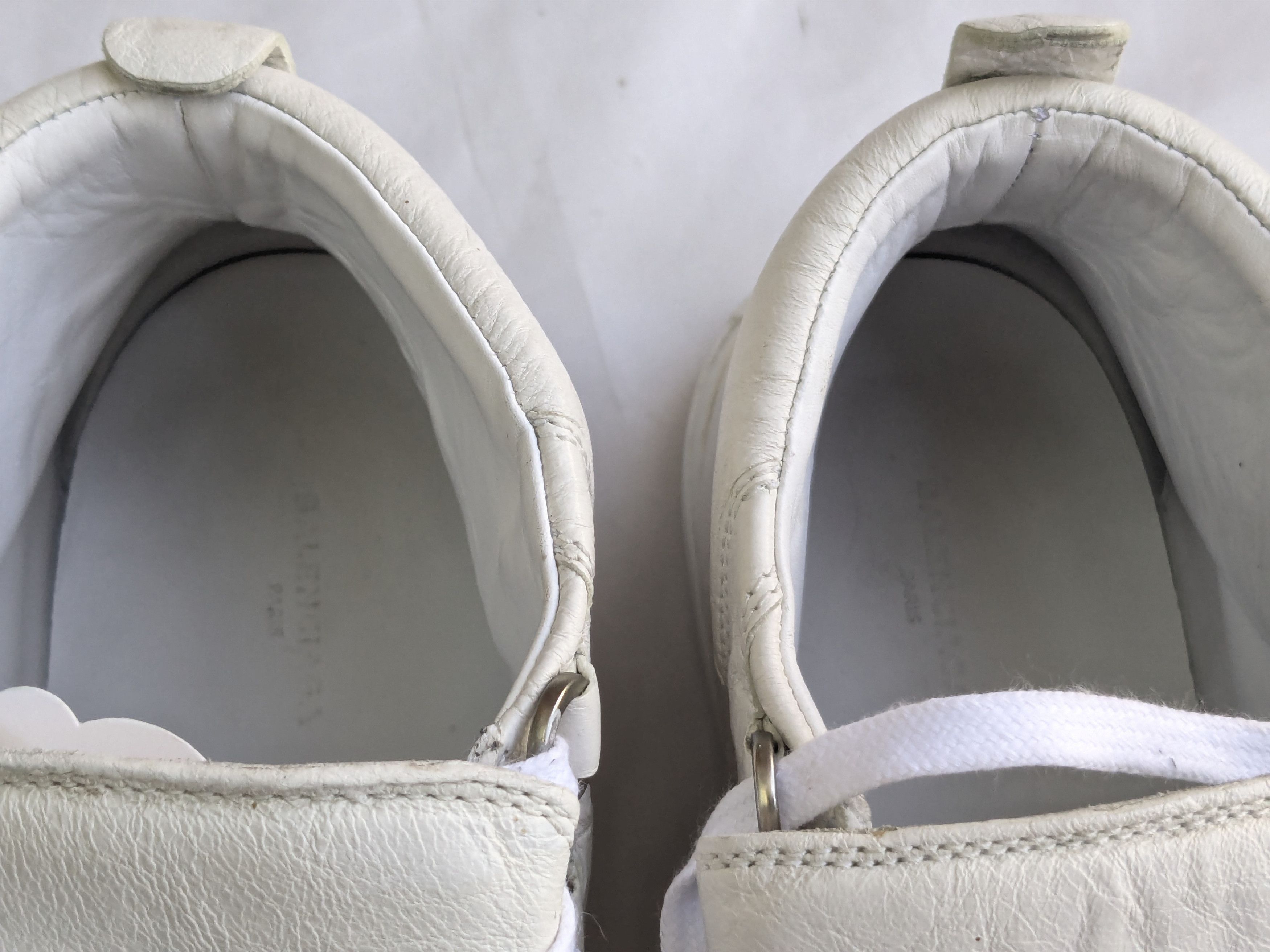 Balenciaga Balenciaga Arena White 10 Leather High Tops Lace Up Size US 10 / EU 43 - 5 Thumbnail