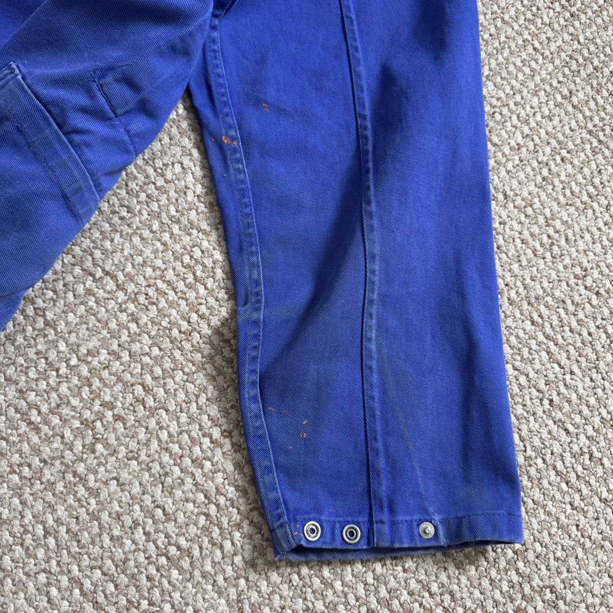 Le Laboureur French worn stained vintage faded works jacket Size US M / EU 48-50 / 2 - 12 Thumbnail