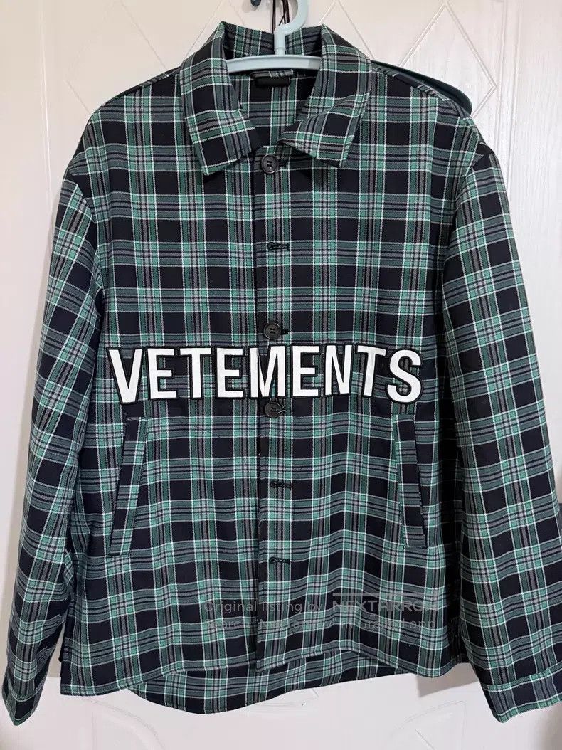 Vetements VETEMENTS Plaid Jacket Size US XS / EU 42 / 0 - 2 Thumbnail