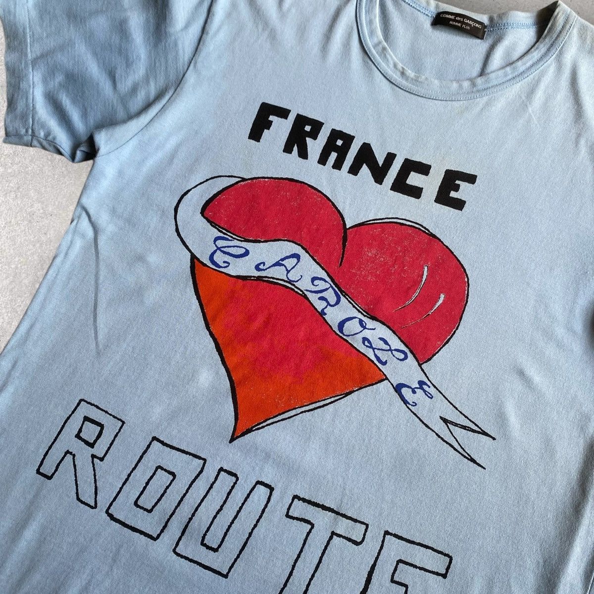 Vintage SS 2004 France Route T Shirt