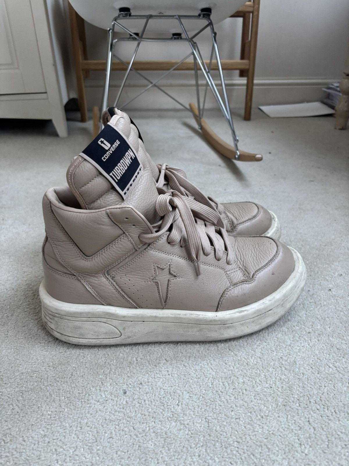 Converse × Rick Owens Drkshdw Rick Owens runners Size US 11.5 / EU 44-45 - 5 Thumbnail