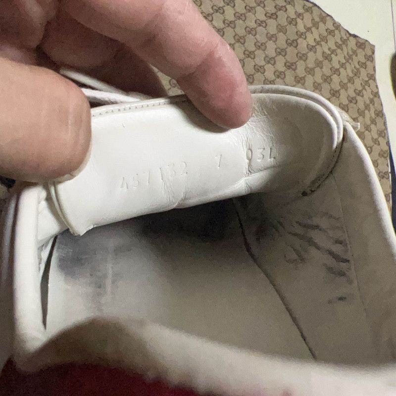 Gucci Gucci Ace Low-Top Sneakers with Tiger Embroidery - Size US 8 / EU 41 - 5 Thumbnail