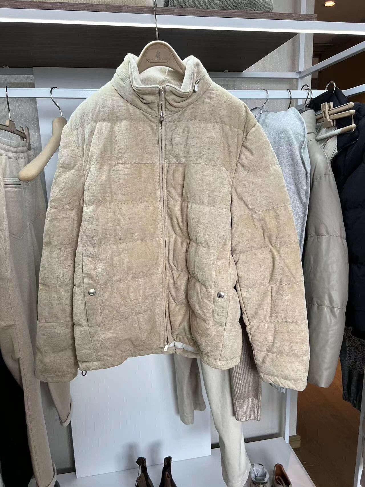Brunello Cucinelli brunello cucinelli men’s quilted down jacket Size US L / EU 52-54 / 3 - 1 Thumbnail