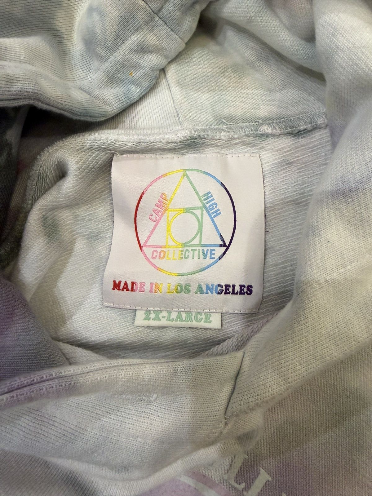 Camp High Camp High LA ‘Keep Your Circle Small’ Tie Dye Hoodie Size US XXL / EU 58 / 5 - 3 Thumbnail