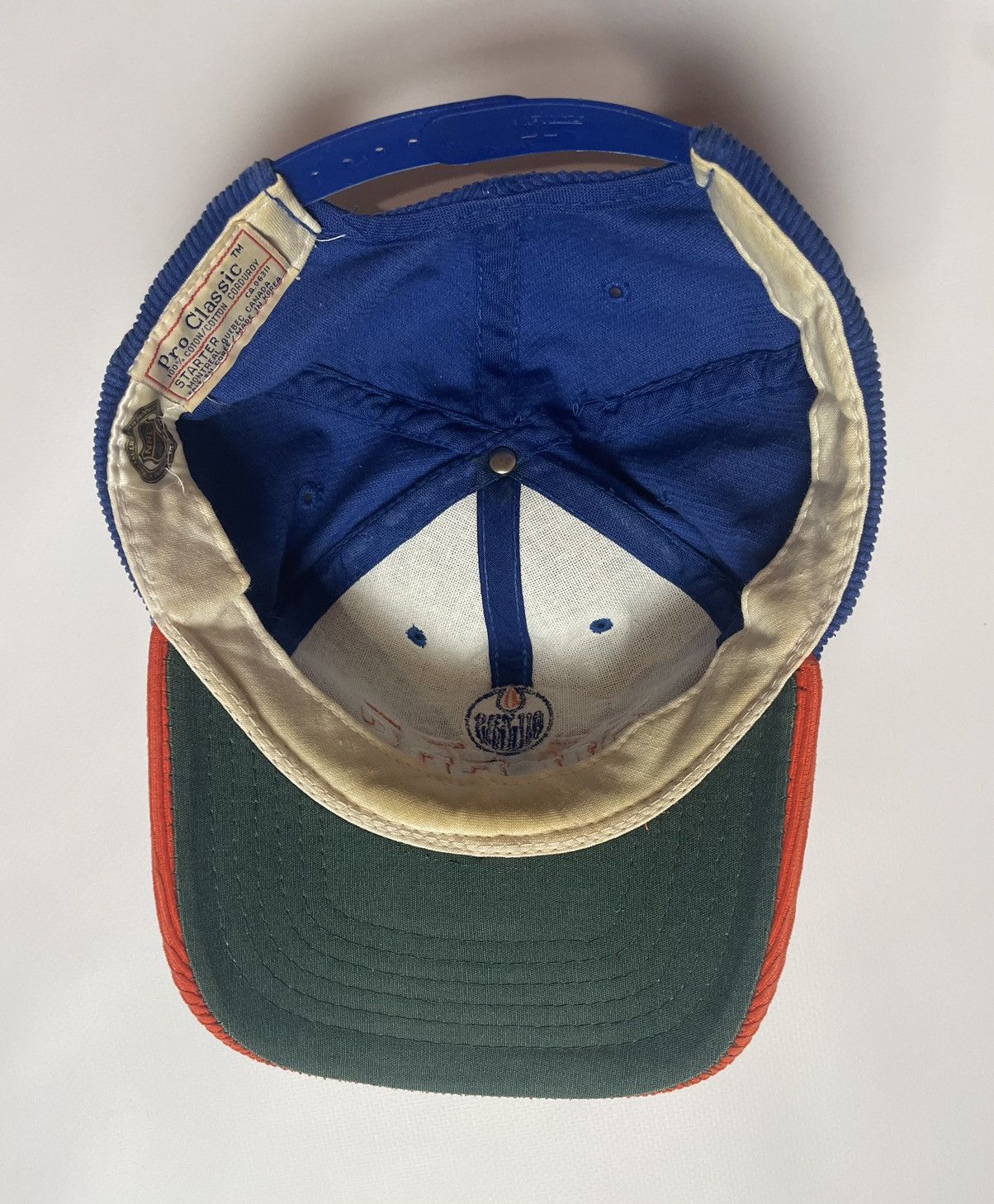NFL × Vintage 90’s Rare Houston Oilers Corduroy Retro Snapback Size ONE SIZE - 5 Thumbnail