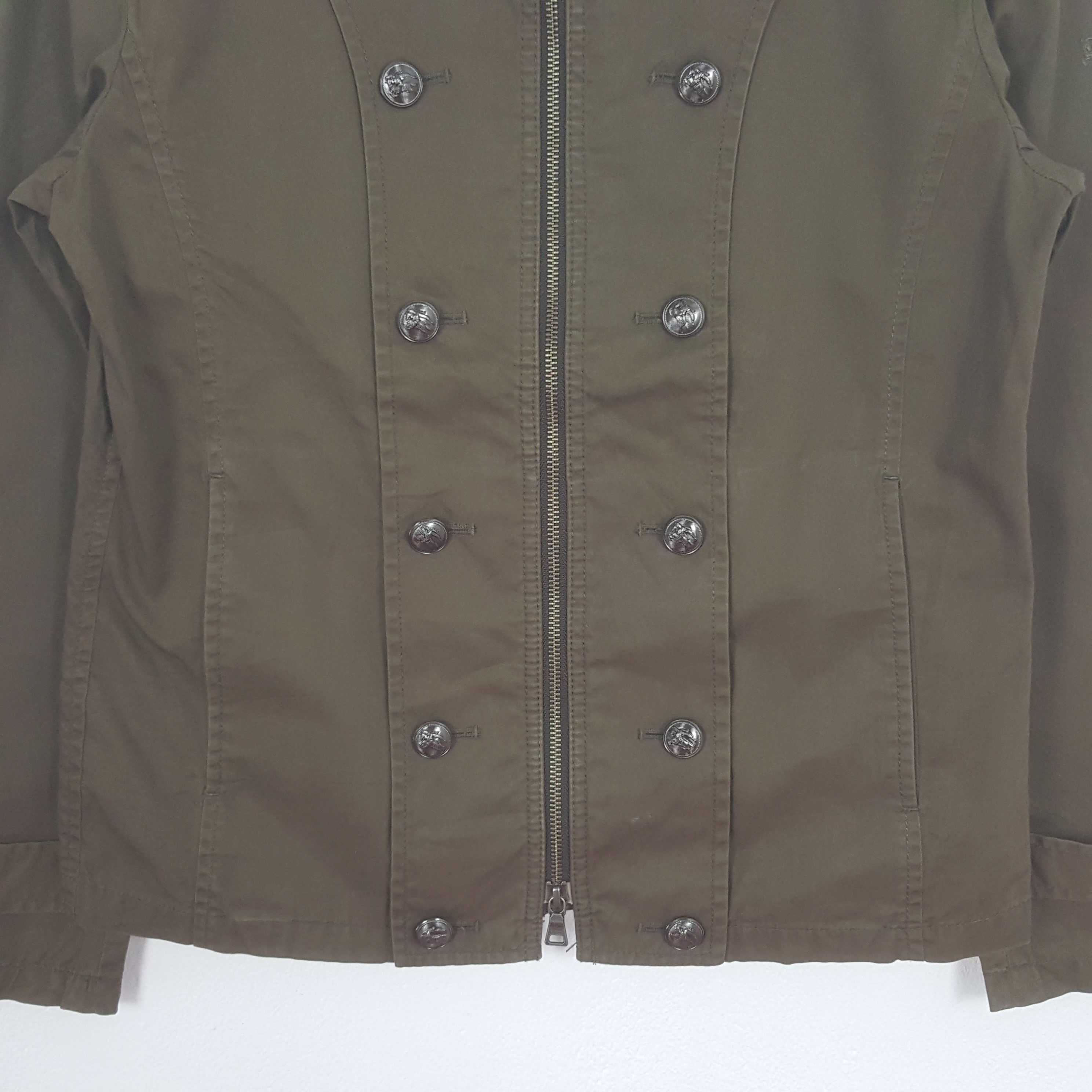 Burberry Vintage Burberry London Designer Punk Style Jacket C316N12 Size US XS / EU 42 / 0 - 4 Thumbnail