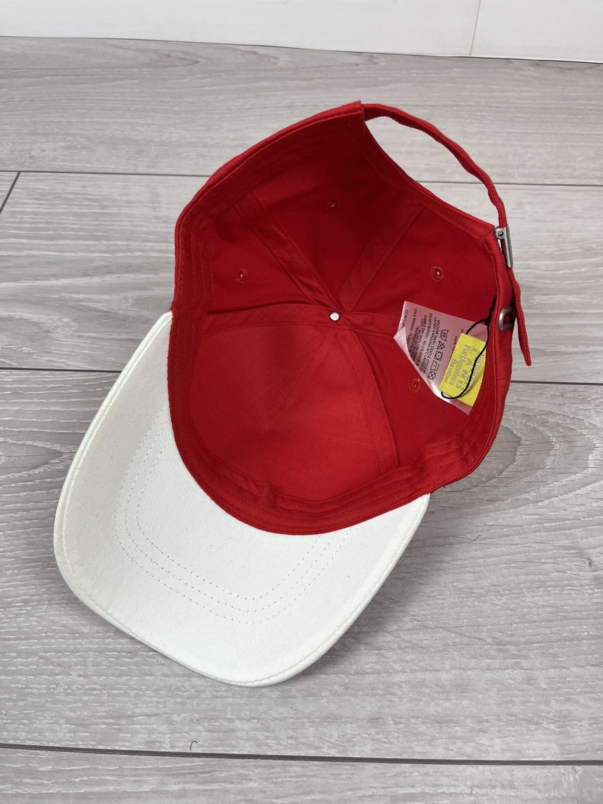 Ferrari Ferrari Land Formula One Racing Team Official Red Cap Hat Size ONE SIZE - 7 Thumbnail